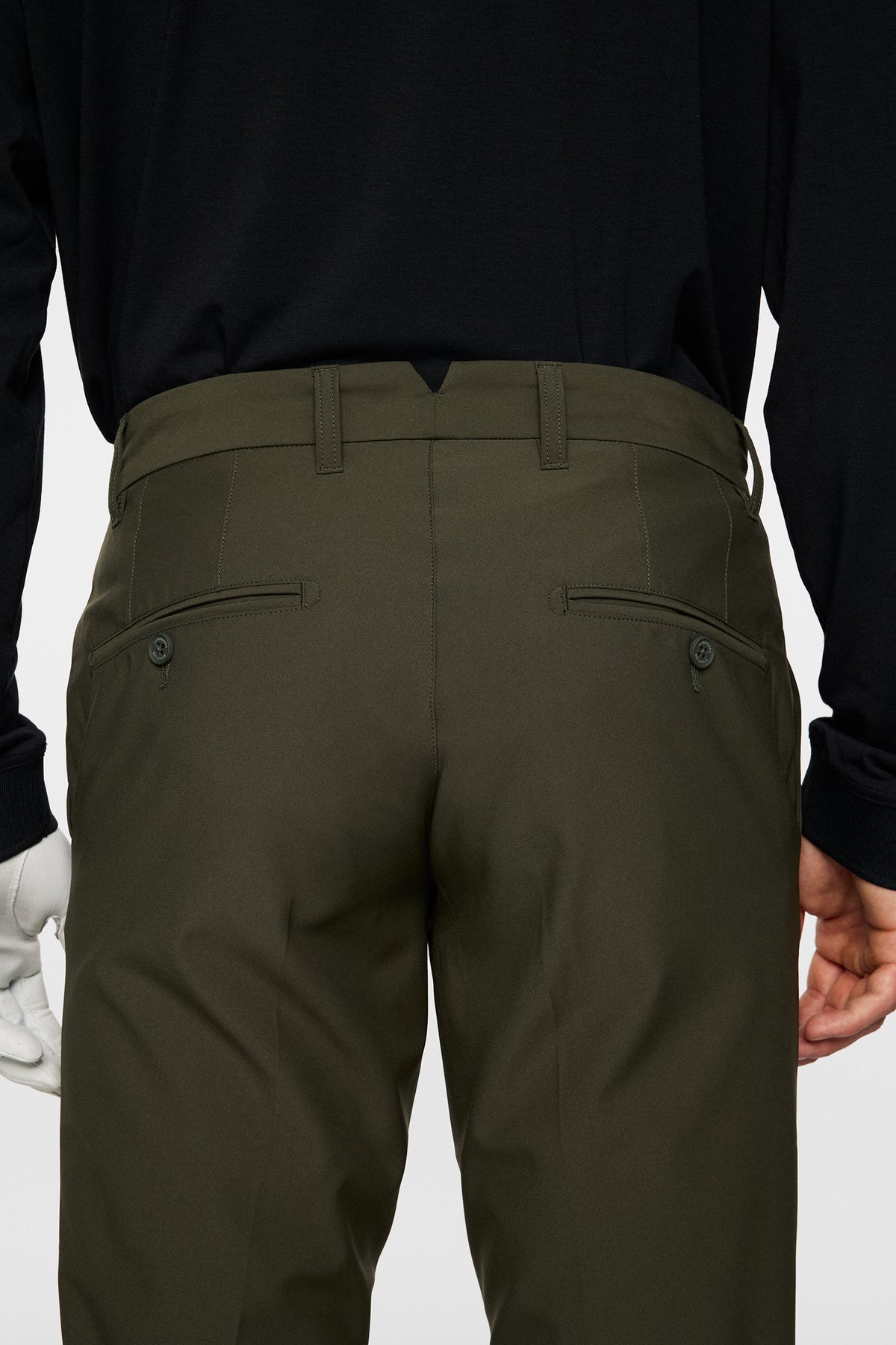 Ellott Pant in Forest Green by J.Lindeberg