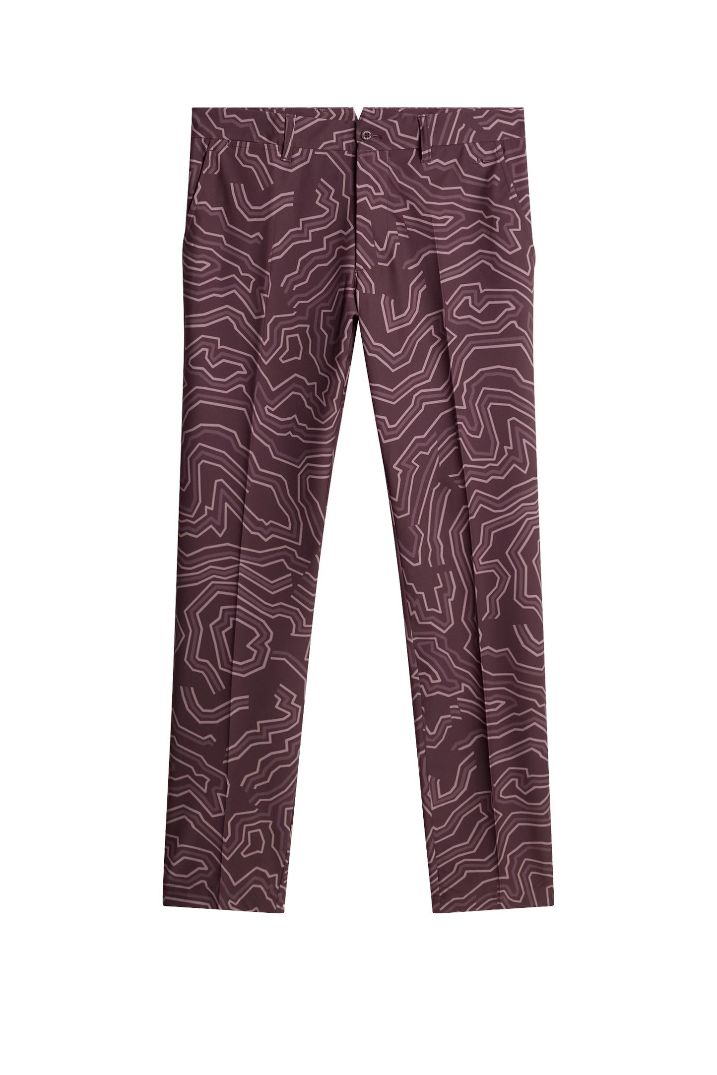 Ellott Print Pant in Topo Huckleberry L by J.Lindeberg