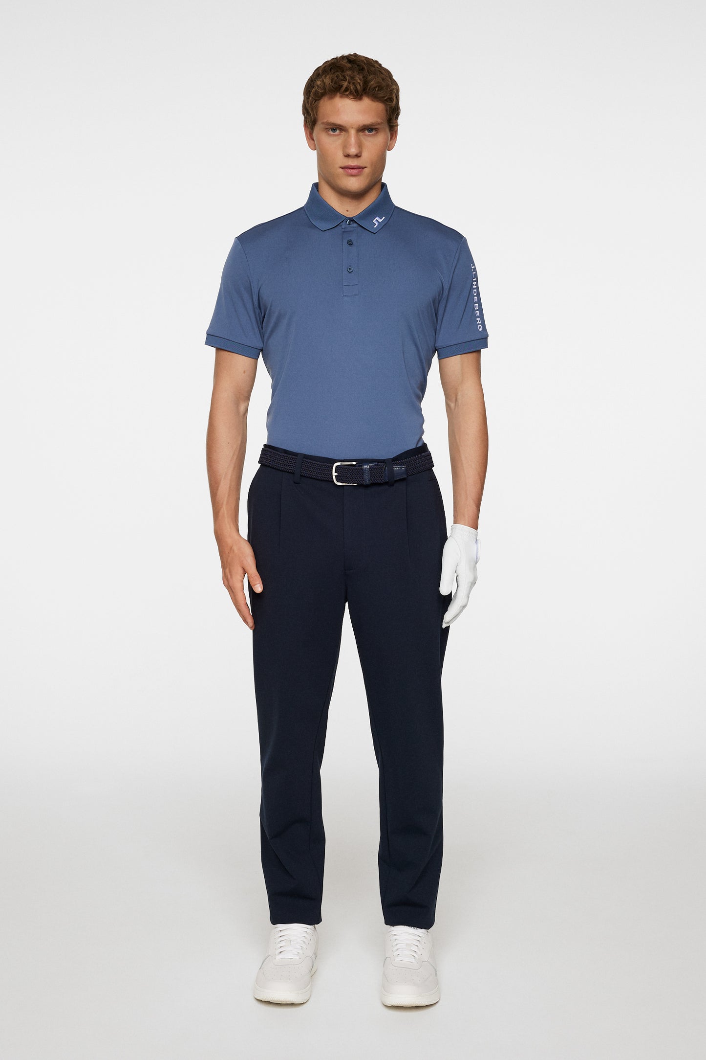 Harry Stretch Wool Pant in JL Navy by J.Lindeberg