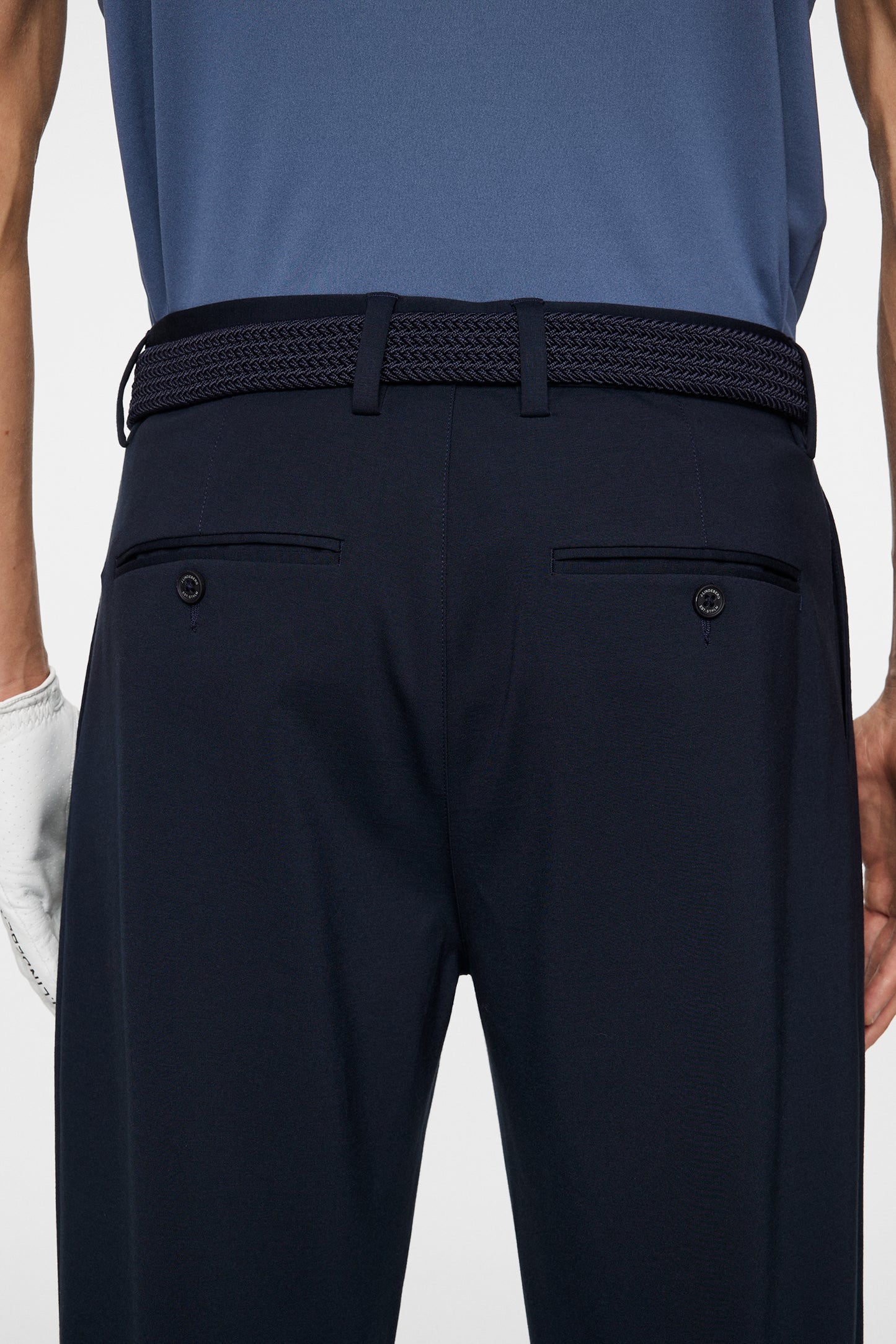 Harry Stretch Wool Pant in JL Navy by J.Lindeberg