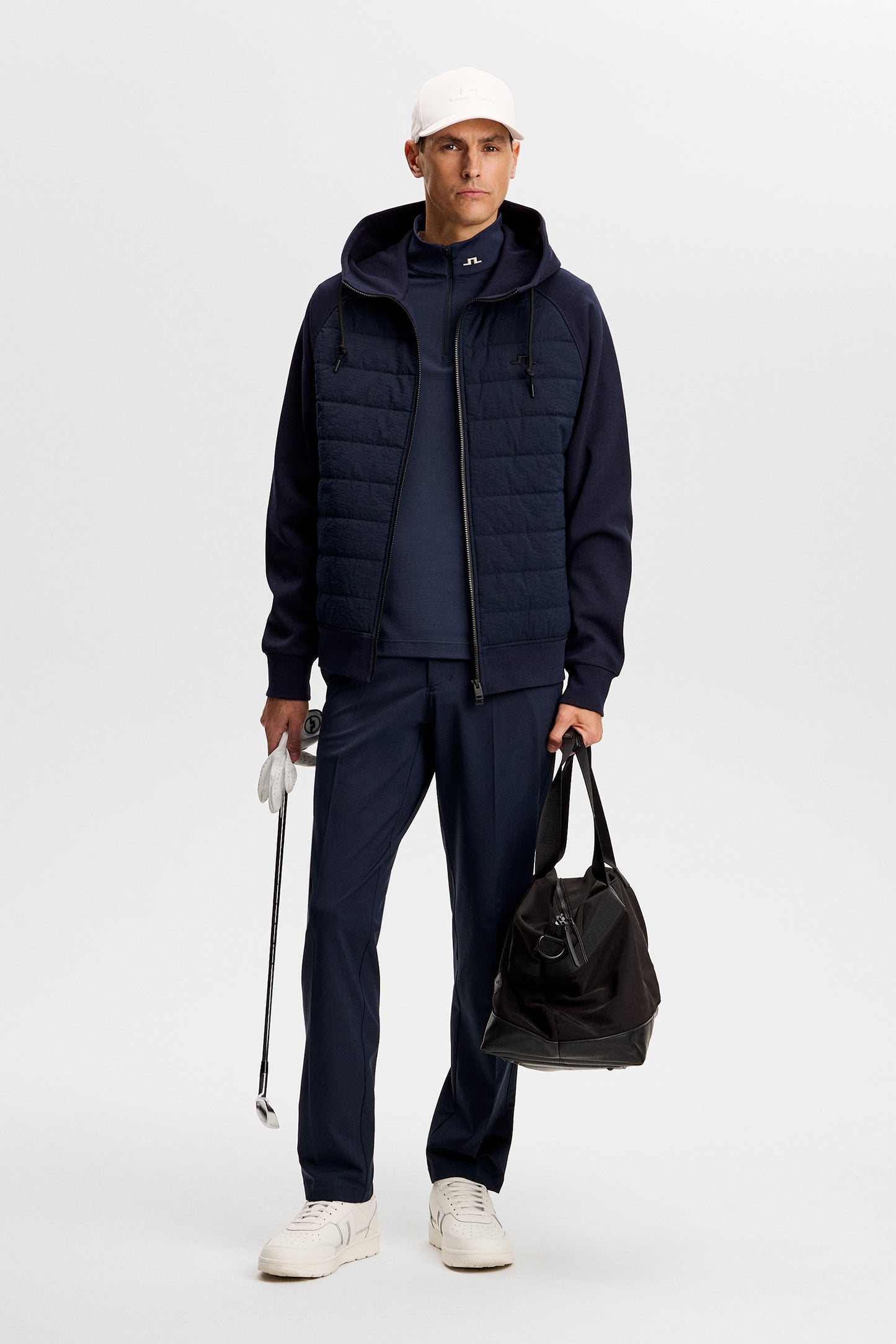 Mitch pant Micro High Stretch in JL Navy by J.Lindeberg