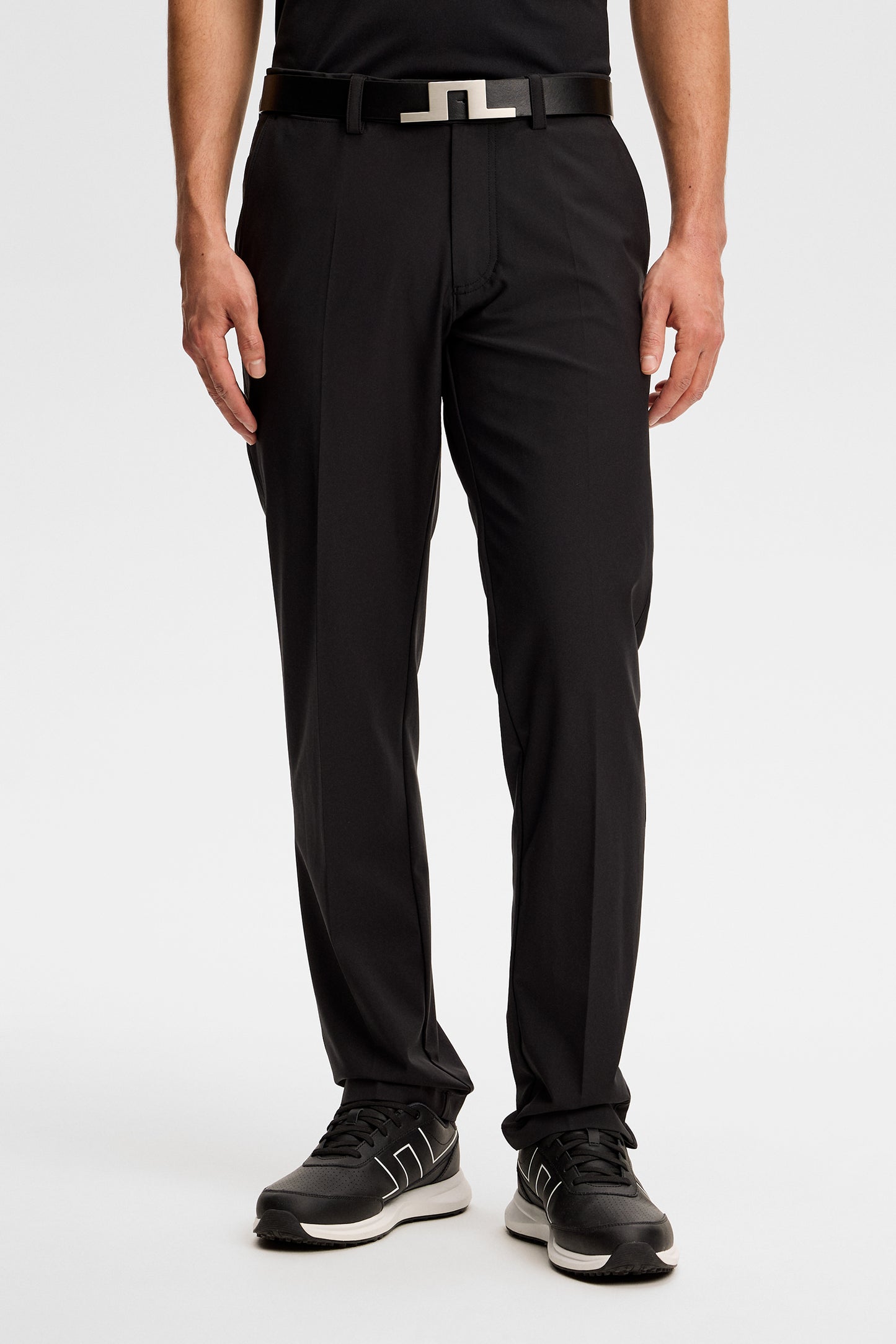 Mitch pant Micro High Stretch in Black by J.Lindeberg
