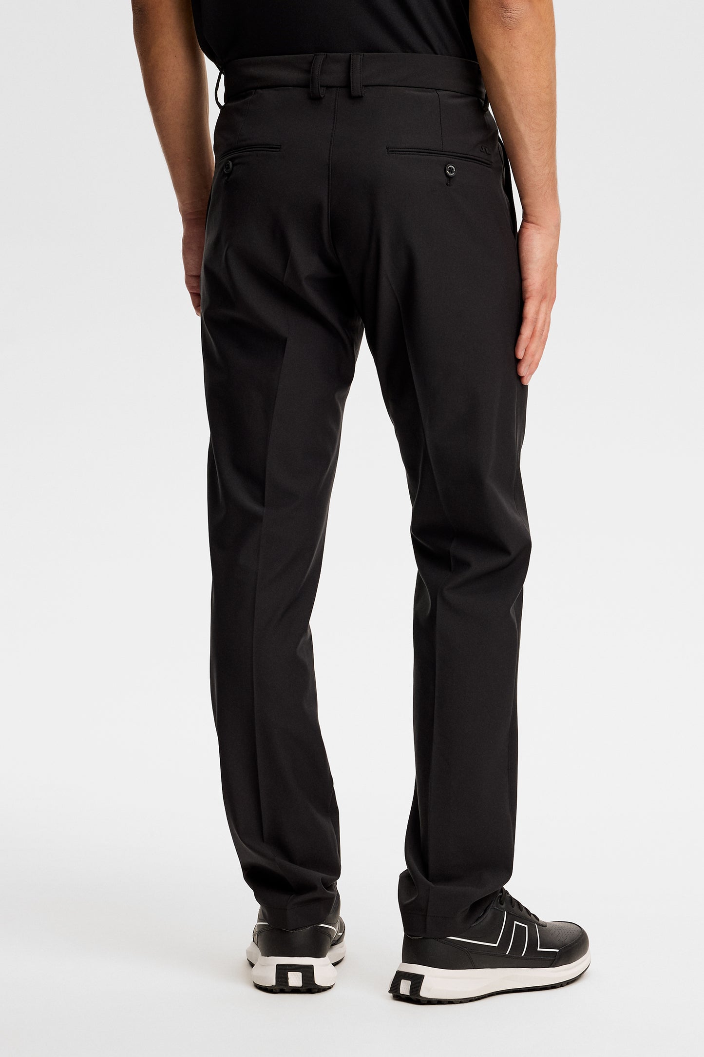 Mitch pant Micro High Stretch in Black by J.Lindeberg