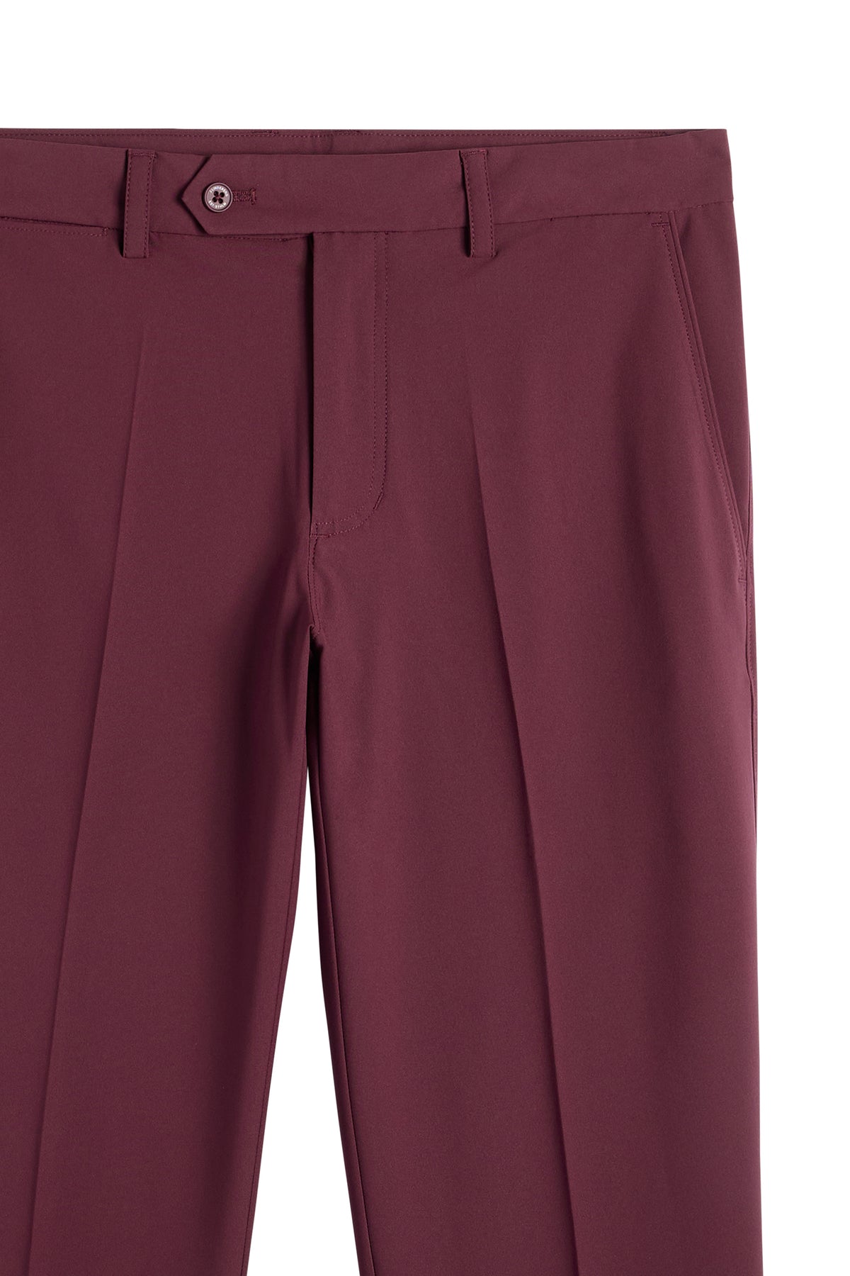 Mitch pant Micro High Stretch in Winetasting by J.Lindeberg