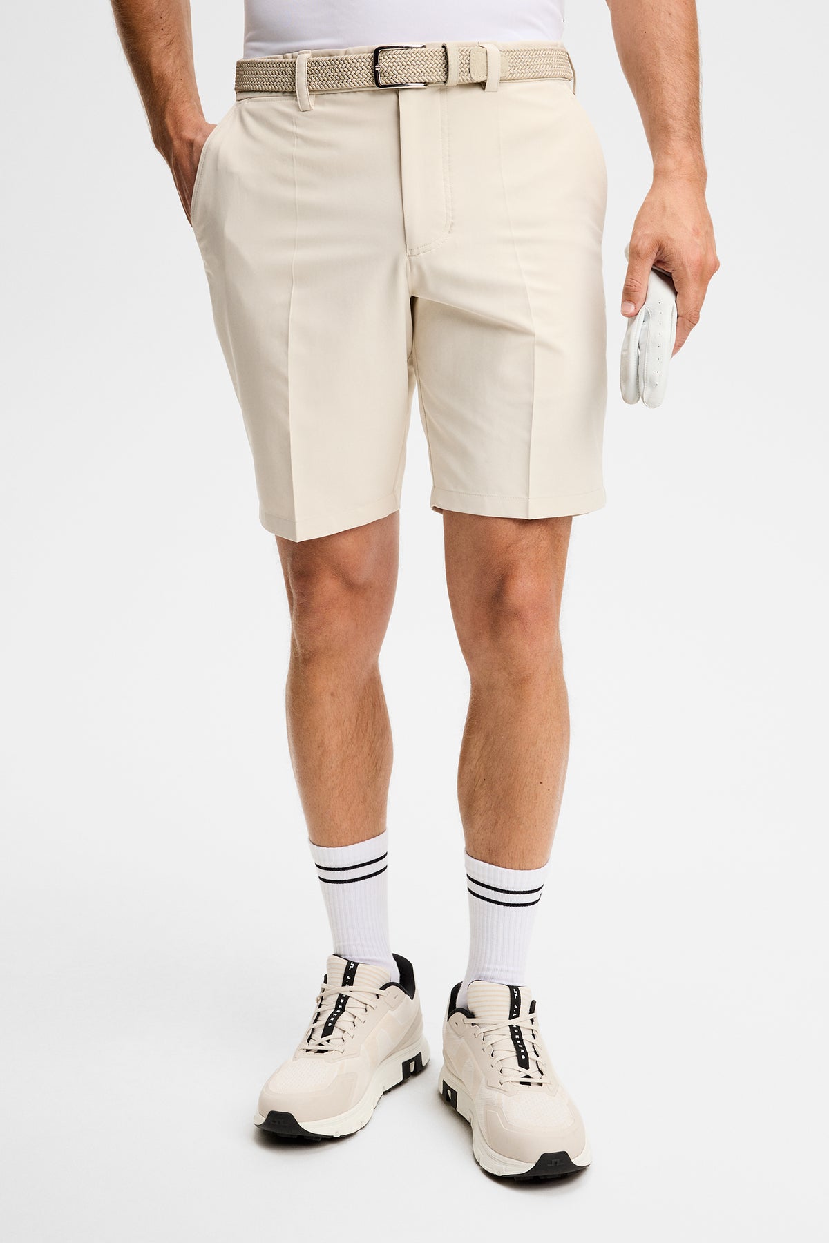 Mitch Shorts in Moonbeam by J.Lindeberg