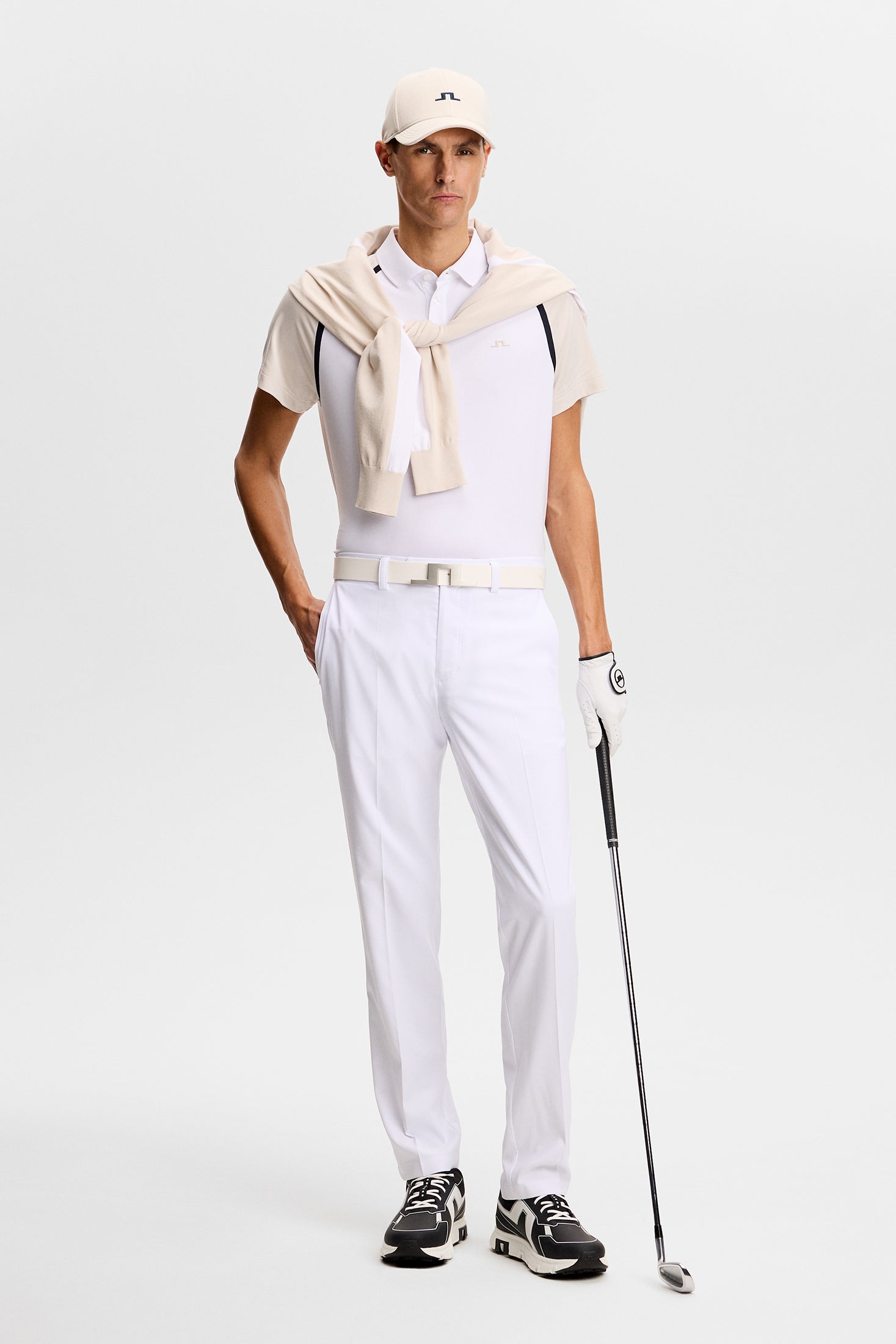 Mitch Pant Light Poly / White – J.LINDEBERG US
