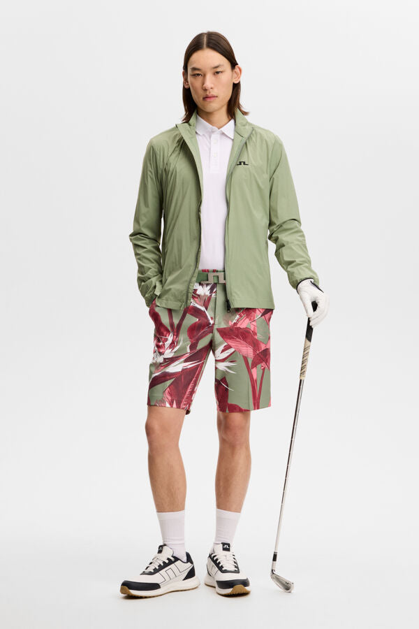 Eloy Print Shorts / Paradise Hedge Green M