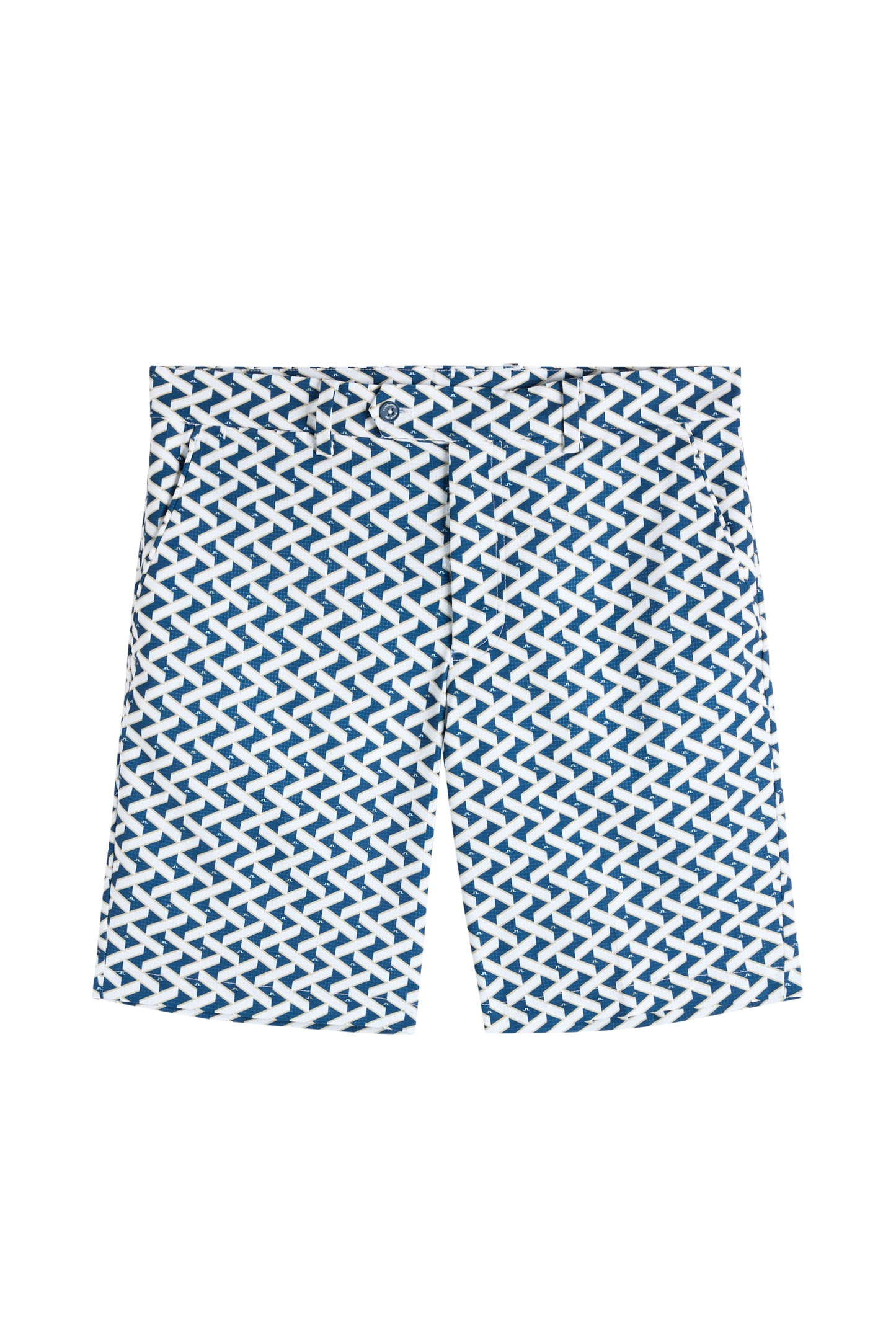 Vent Print Shorts in Ladder Estate White S by J.Lindeberg