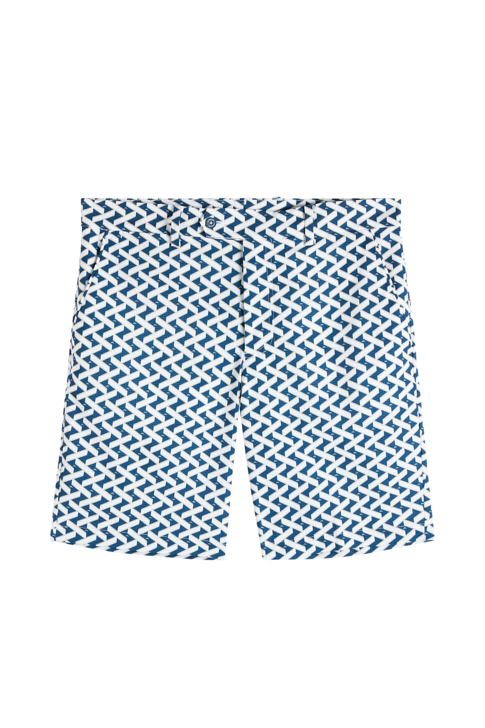 Vent Print Shorts / Ladder Estate White S