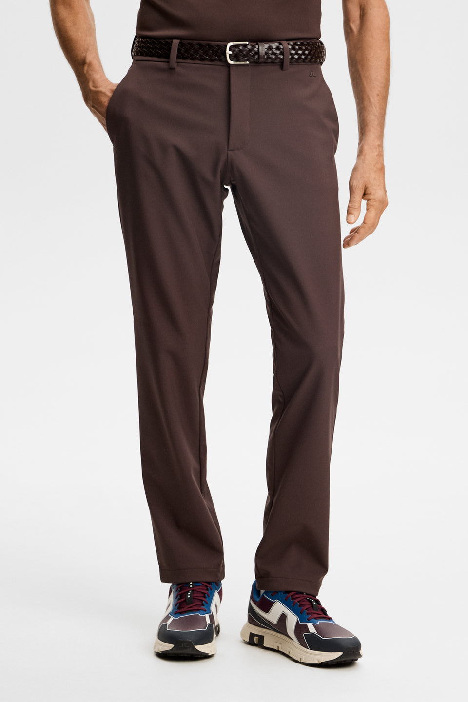 Mitch Bonded Players Pant / Seal Brown