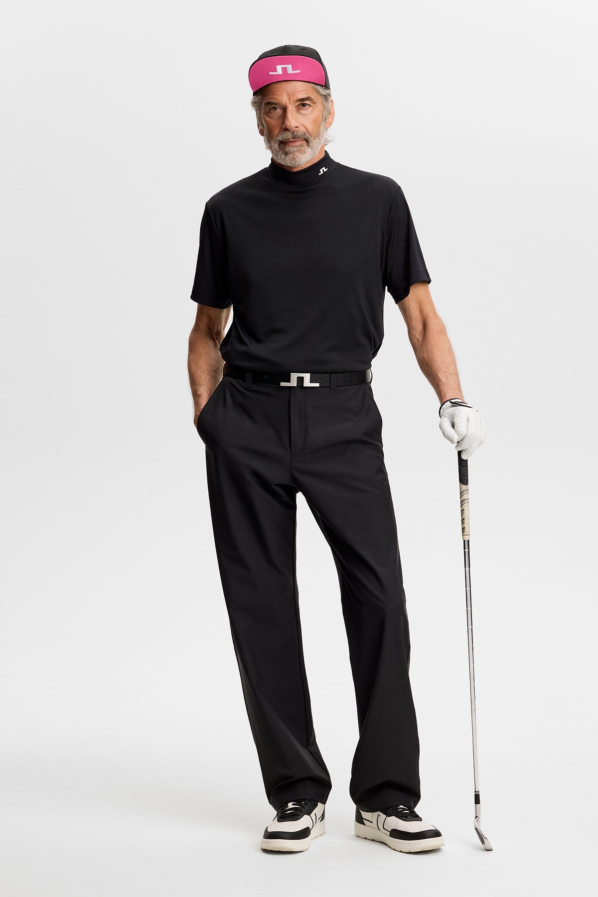 30Y Devyn Golf Pant in Black by J.Lindeberg