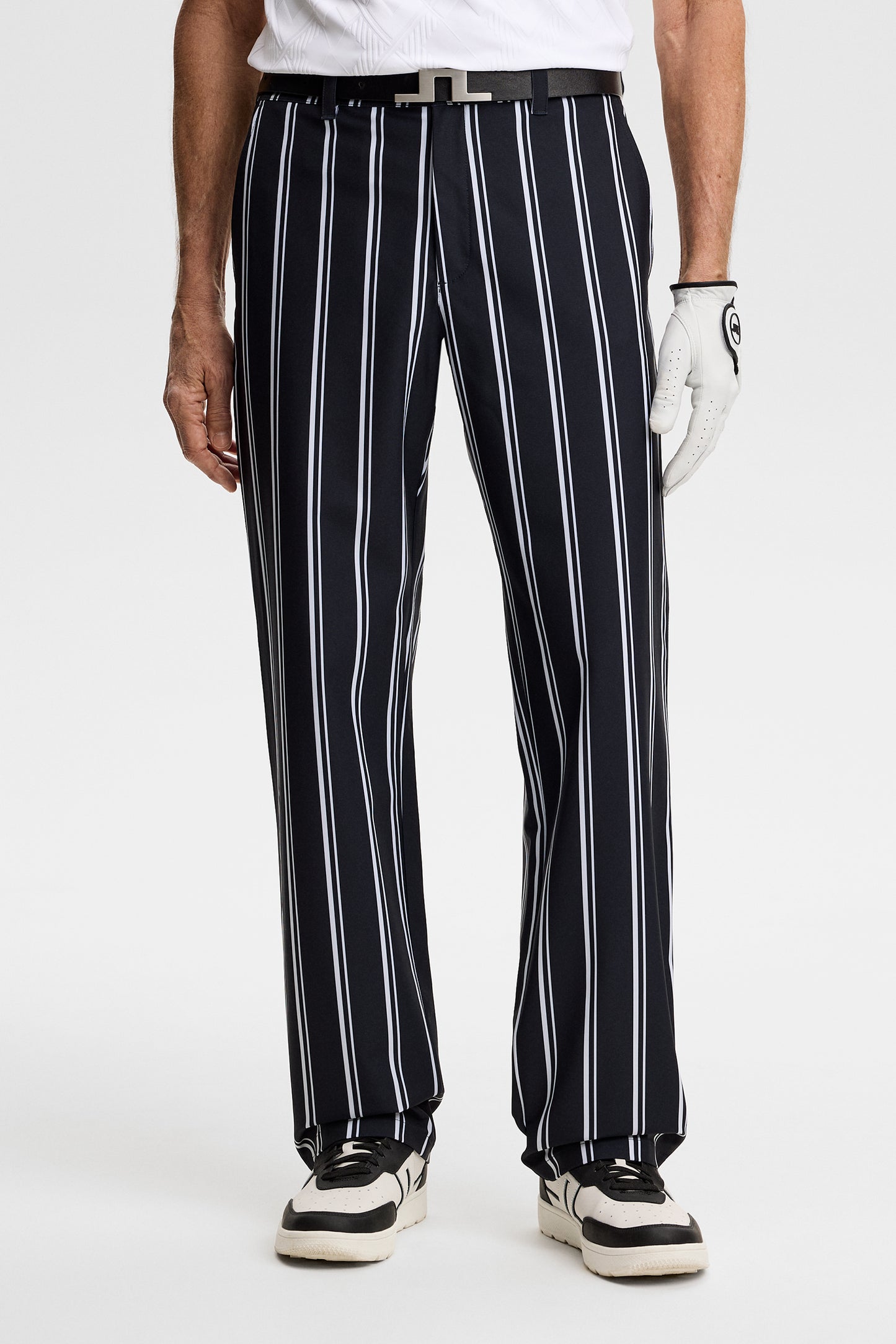 30Y Devyn Striped Golf Pant in 2-1 Stripe Print by J.Lindeberg