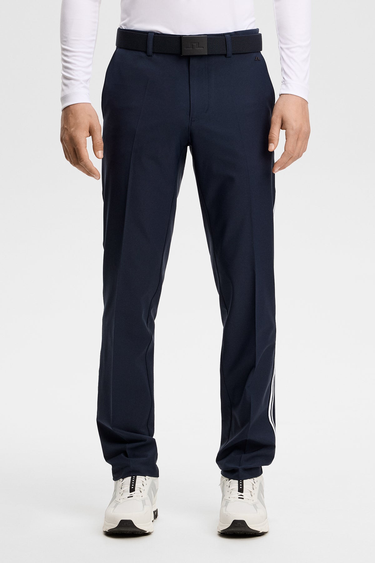 Mitch Stripe pant in JL Navy by J.Lindeberg
