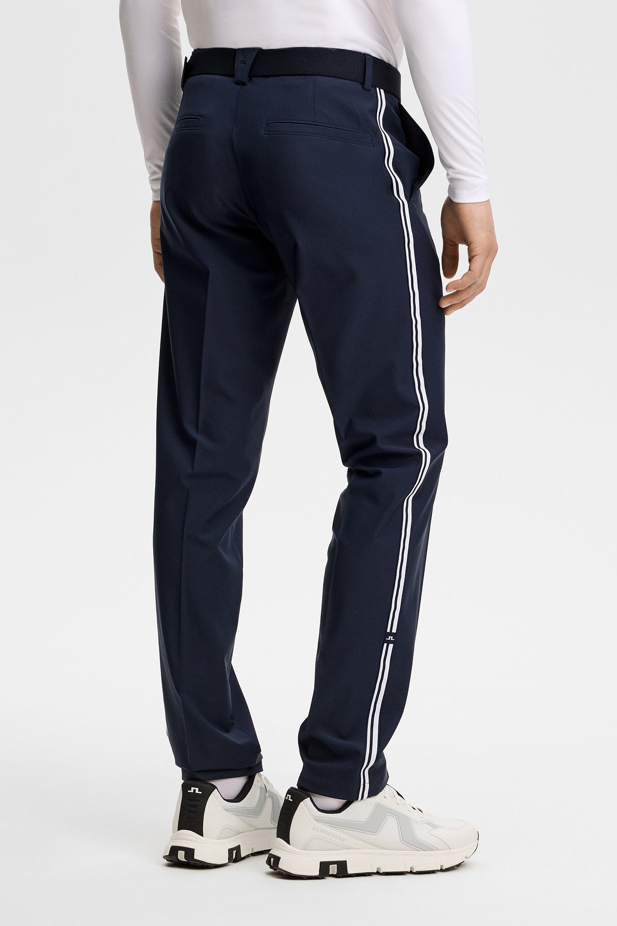 Mitch Stripe pant in JL Navy by J.Lindeberg