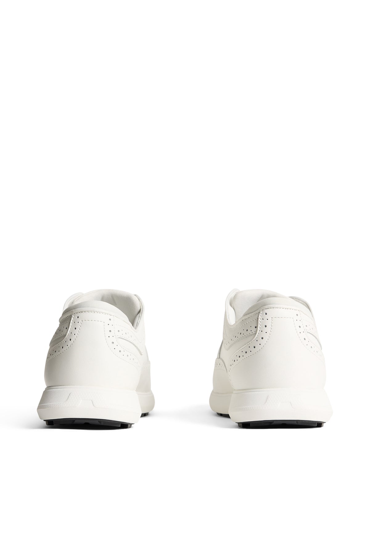 Fairway Brogue Golf Sneaker in White by J.Lindeberg