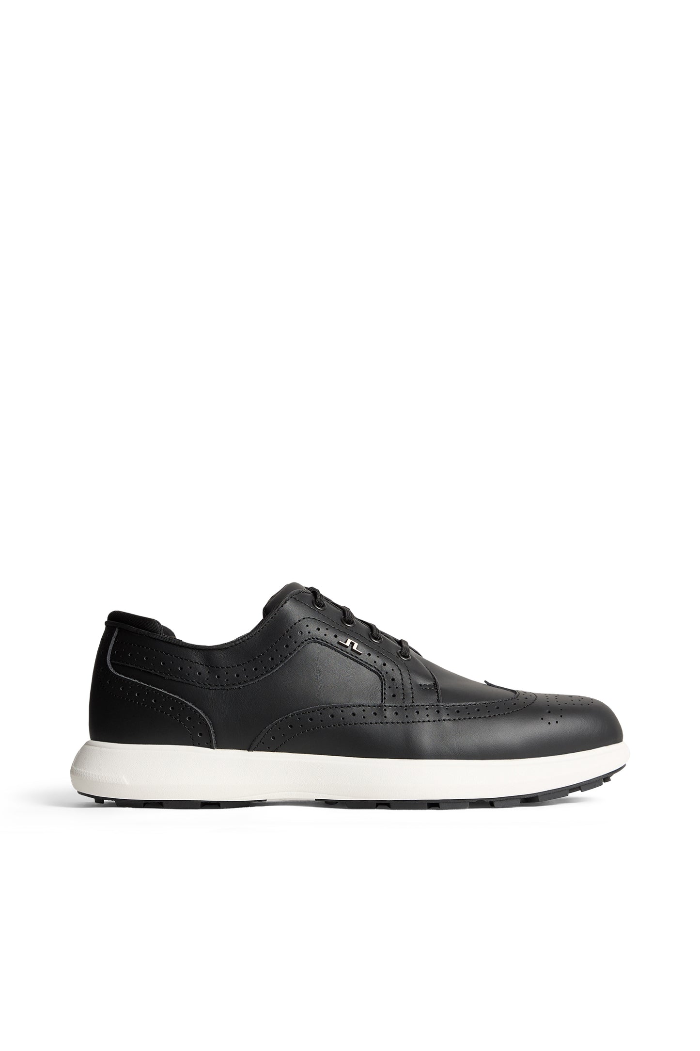Fairway Brogue Golf Sneaker in Black by J.Lindeberg