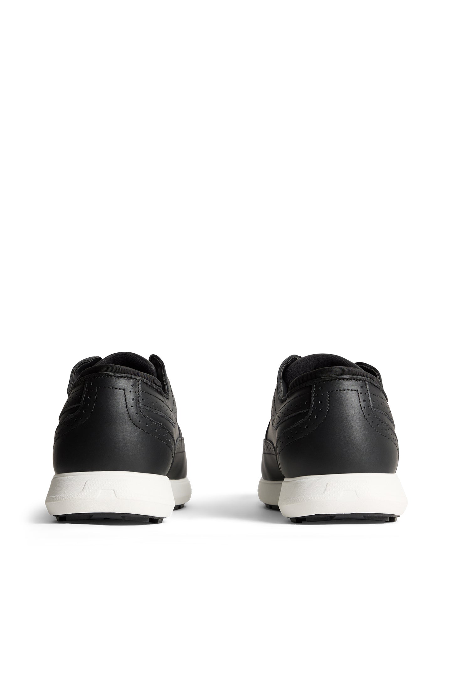 Fairway Brogue Golf Sneaker in Black by J.Lindeberg