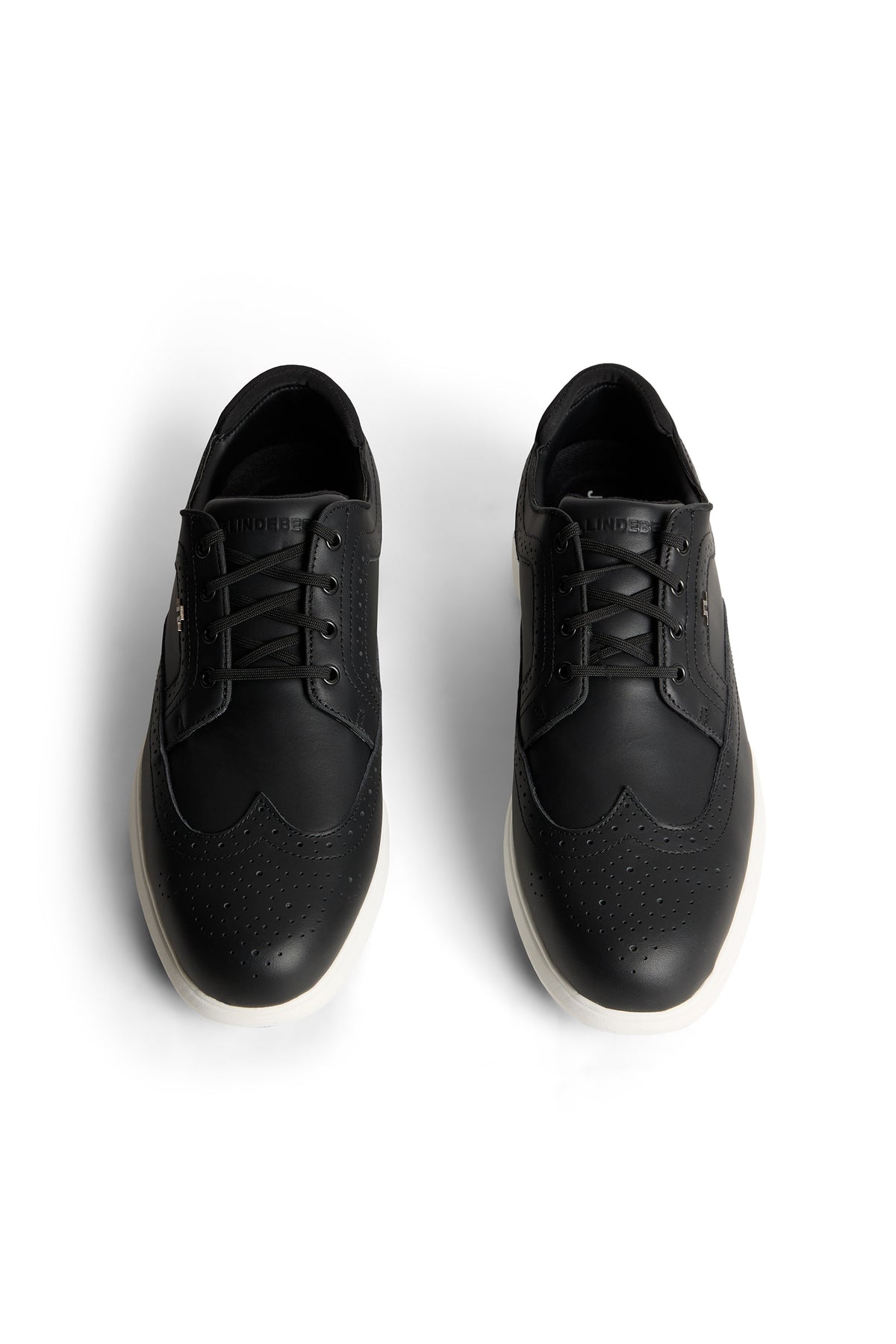 Fairway Brogue Golf Sneaker in Black by J.Lindeberg
