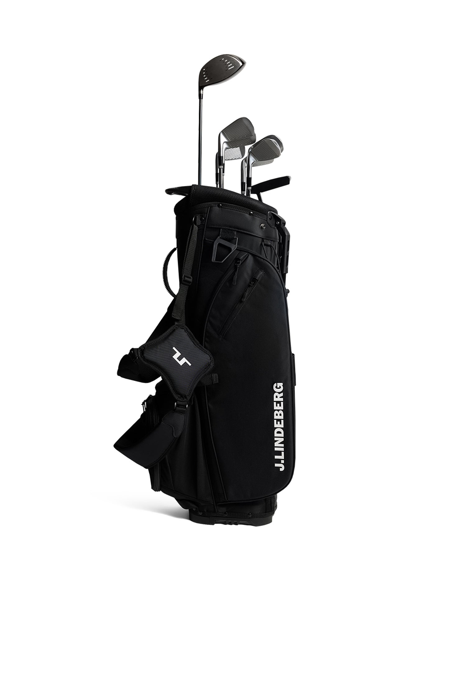 J.LINDEBERG ブラックゴルフバッグ JL Flare Golf Bag / Black – J.LINDEBERG US