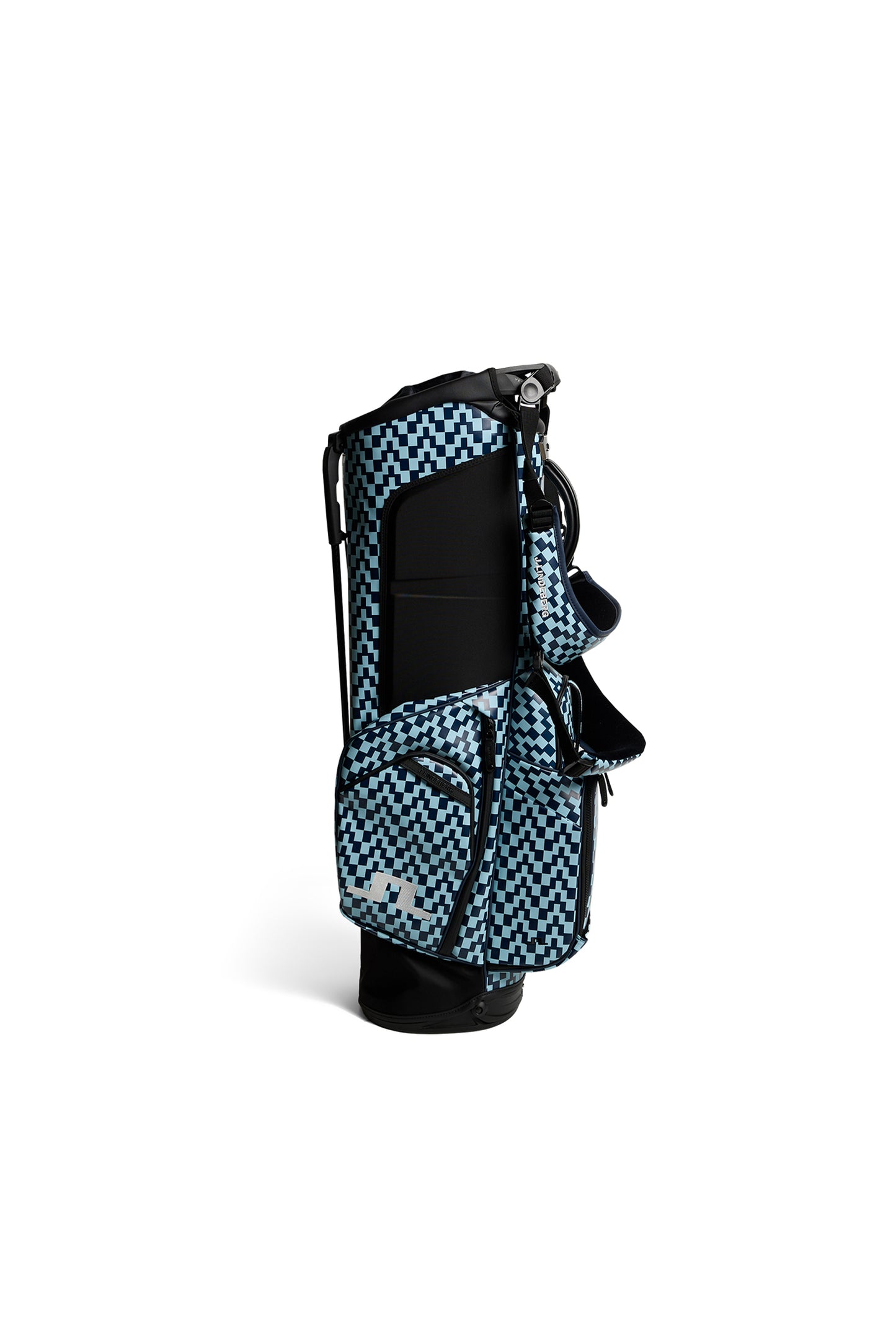 Play Stand Bag Printed in Bridge Stack Forget Navy M by J.Lindeberg