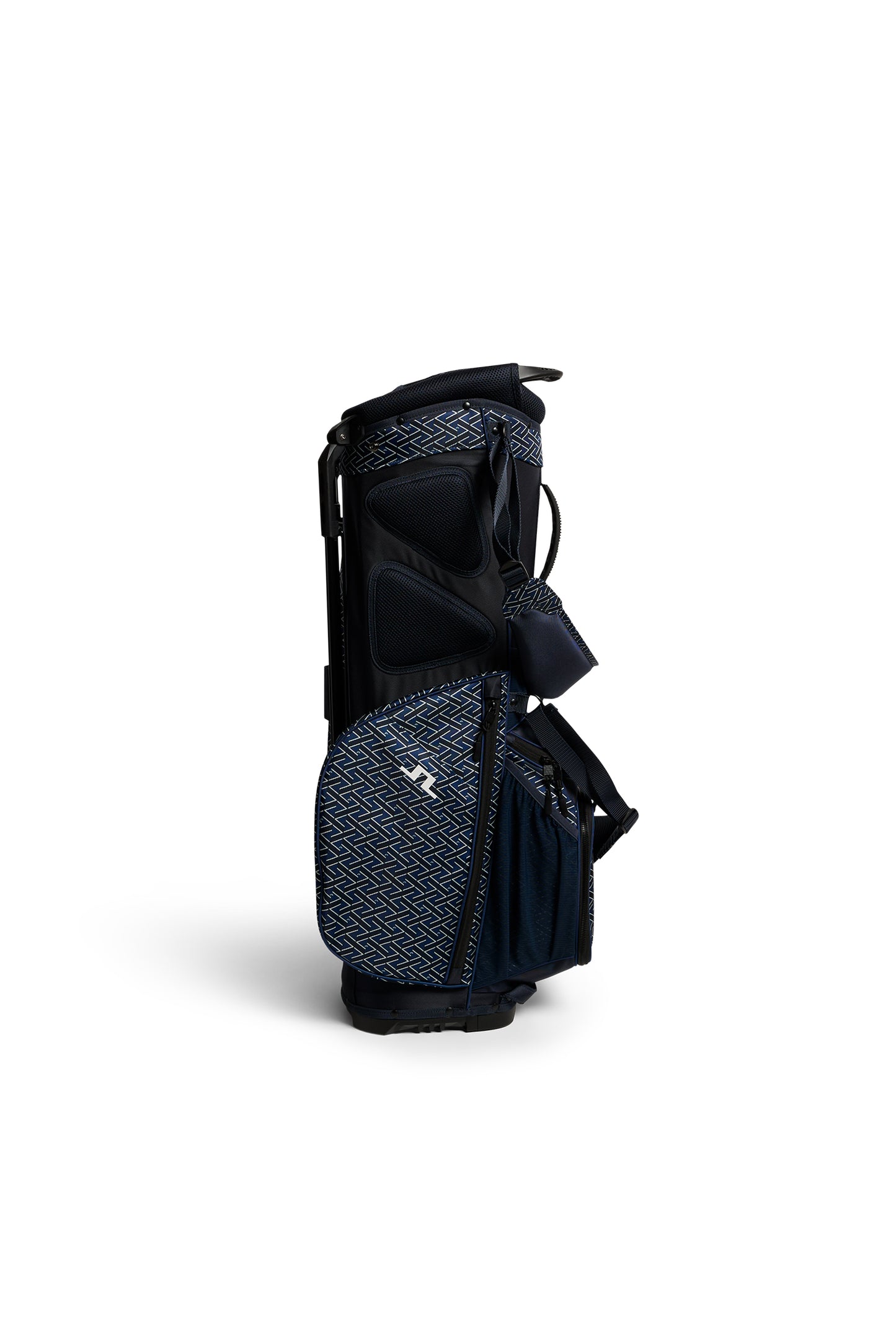 JL Flare Printed Golf Bag in Ladder Estate Navy S by J.Lindeberg