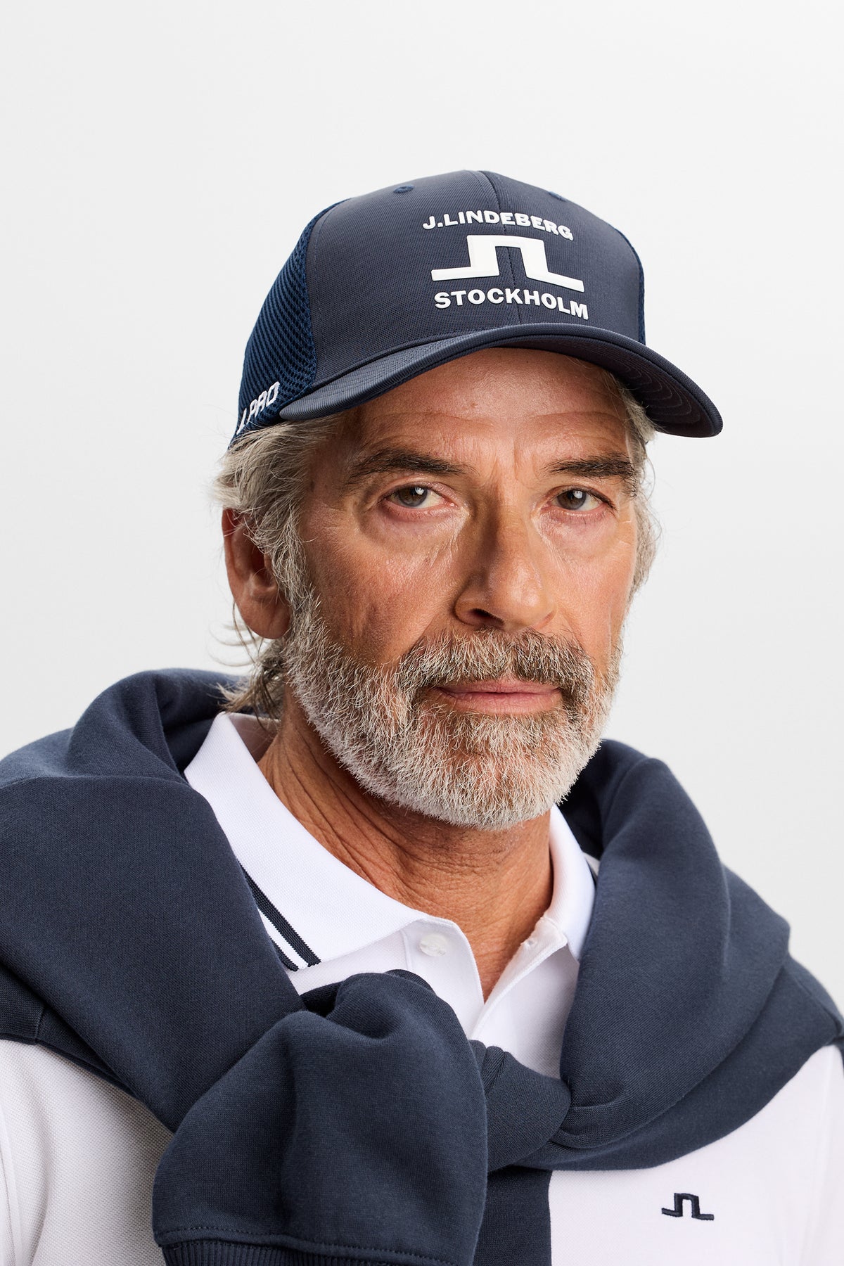 JL Pro Cap in JL Navy by J.Lindeberg