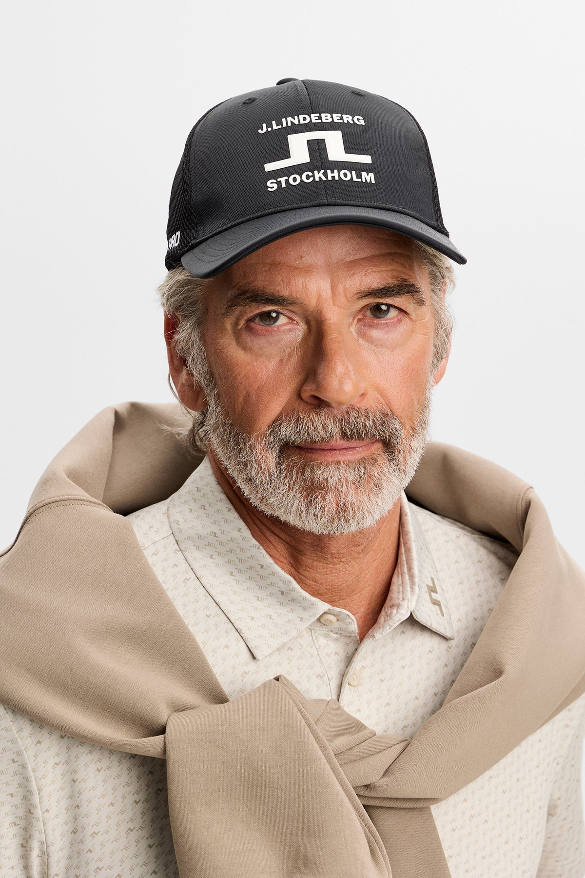JL Pro Cap in Black by J.Lindeberg