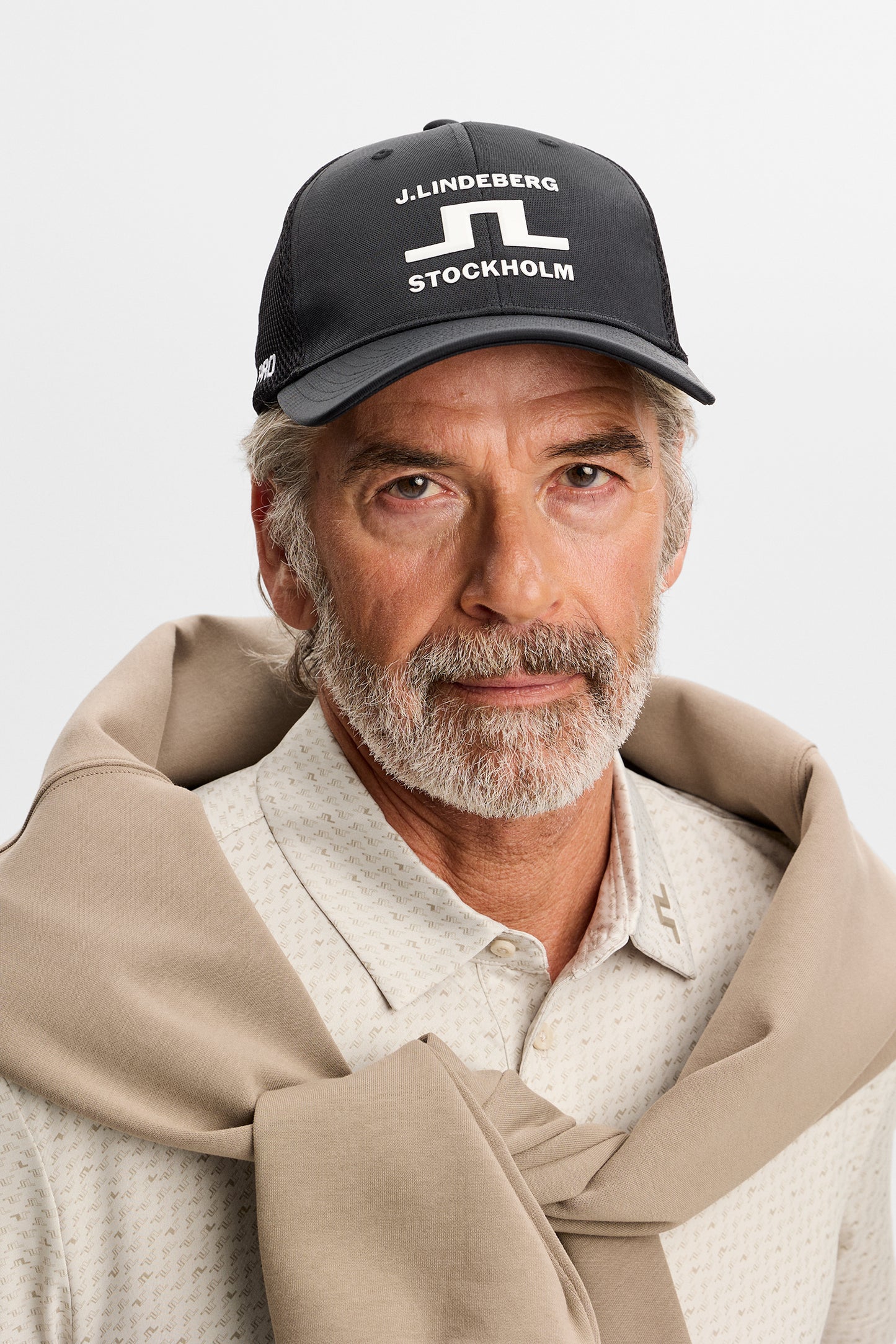 JL Pro Cap in Black by J.Lindeberg