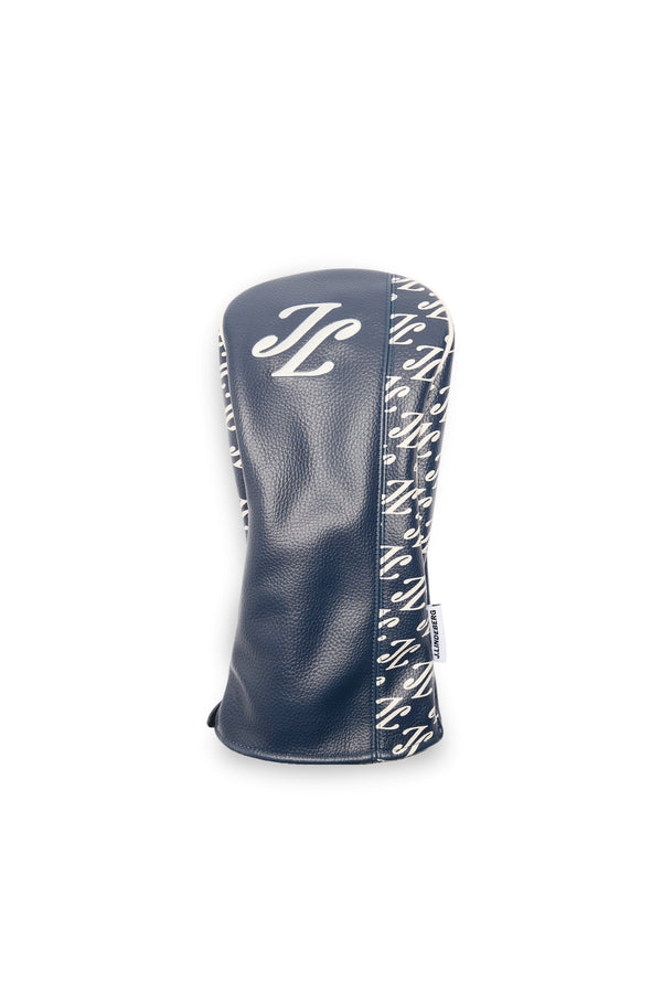 JL Driver Club Headcover Print / Cardi Ligature Navy M