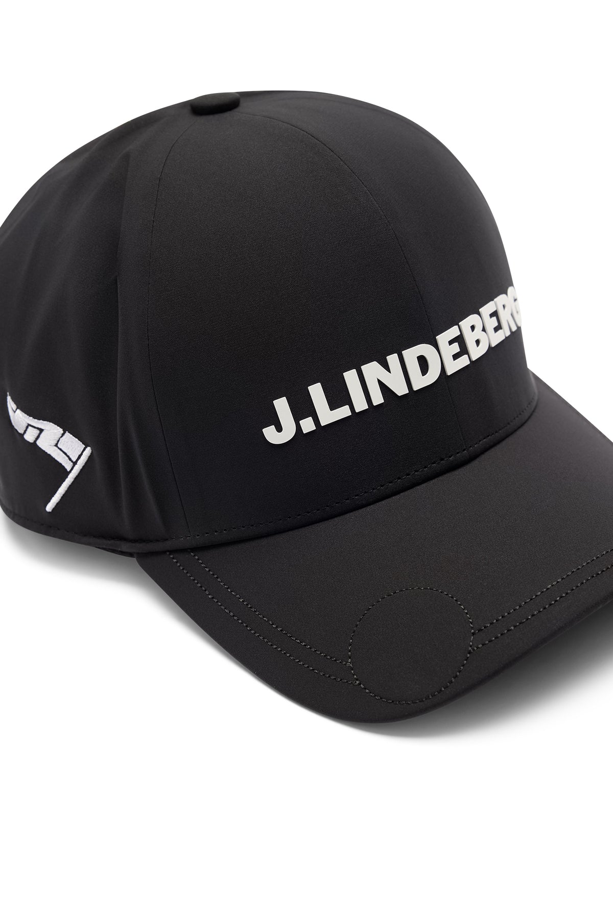 Champ Cap in Black by J.Lindeberg