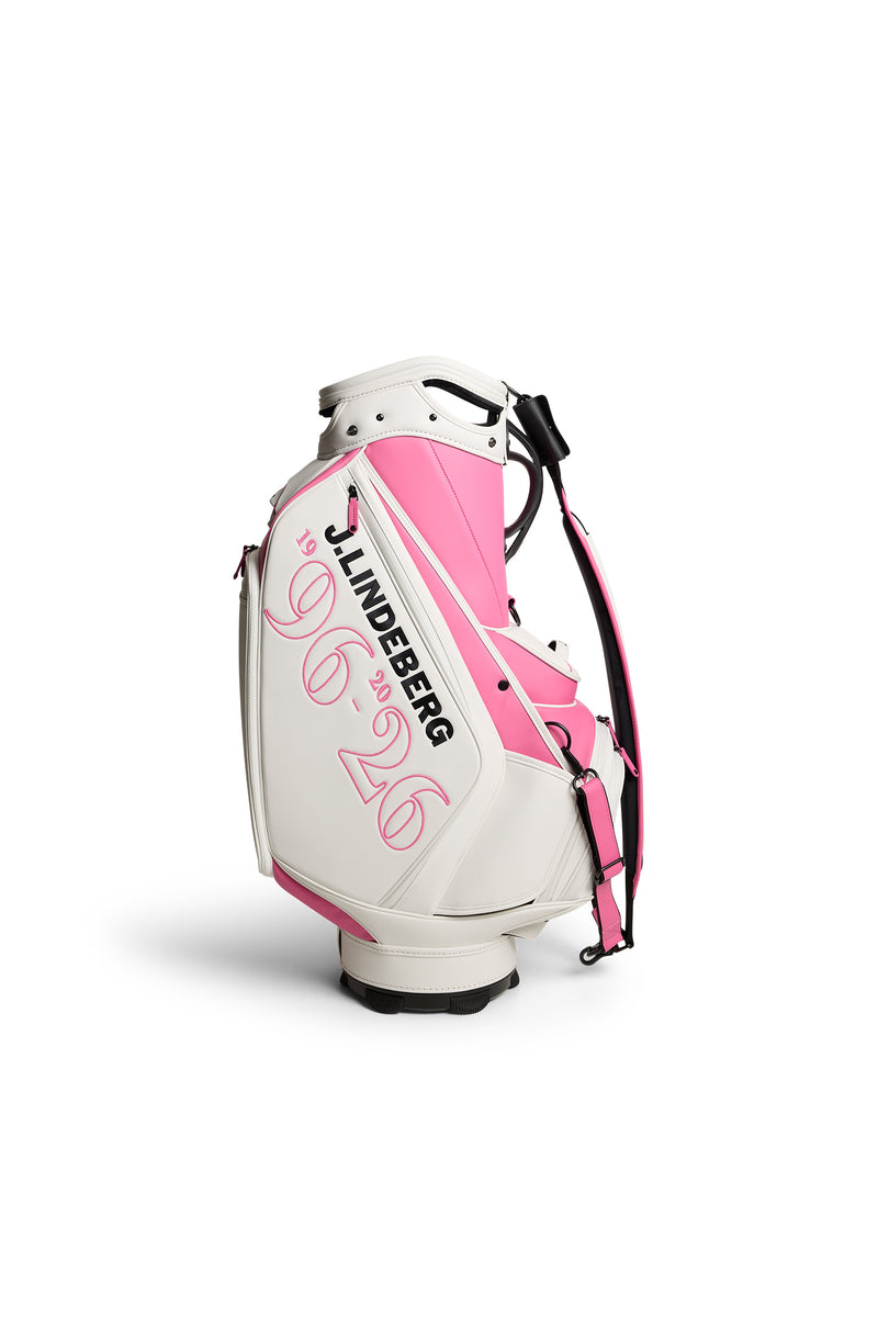 30Y Staff Bag in White by J.Lindeberg
