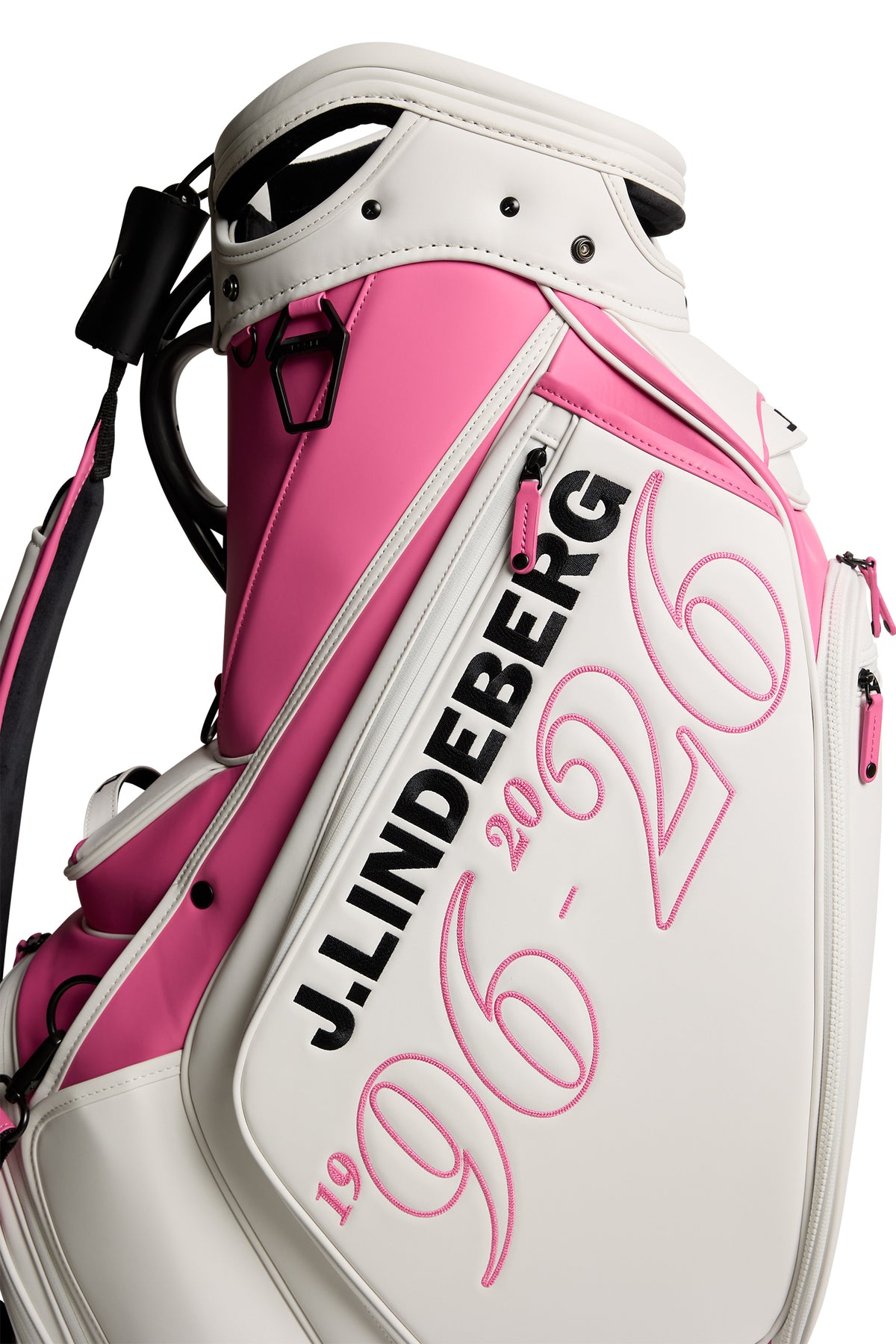 30Y Staff Bag in White by J.Lindeberg