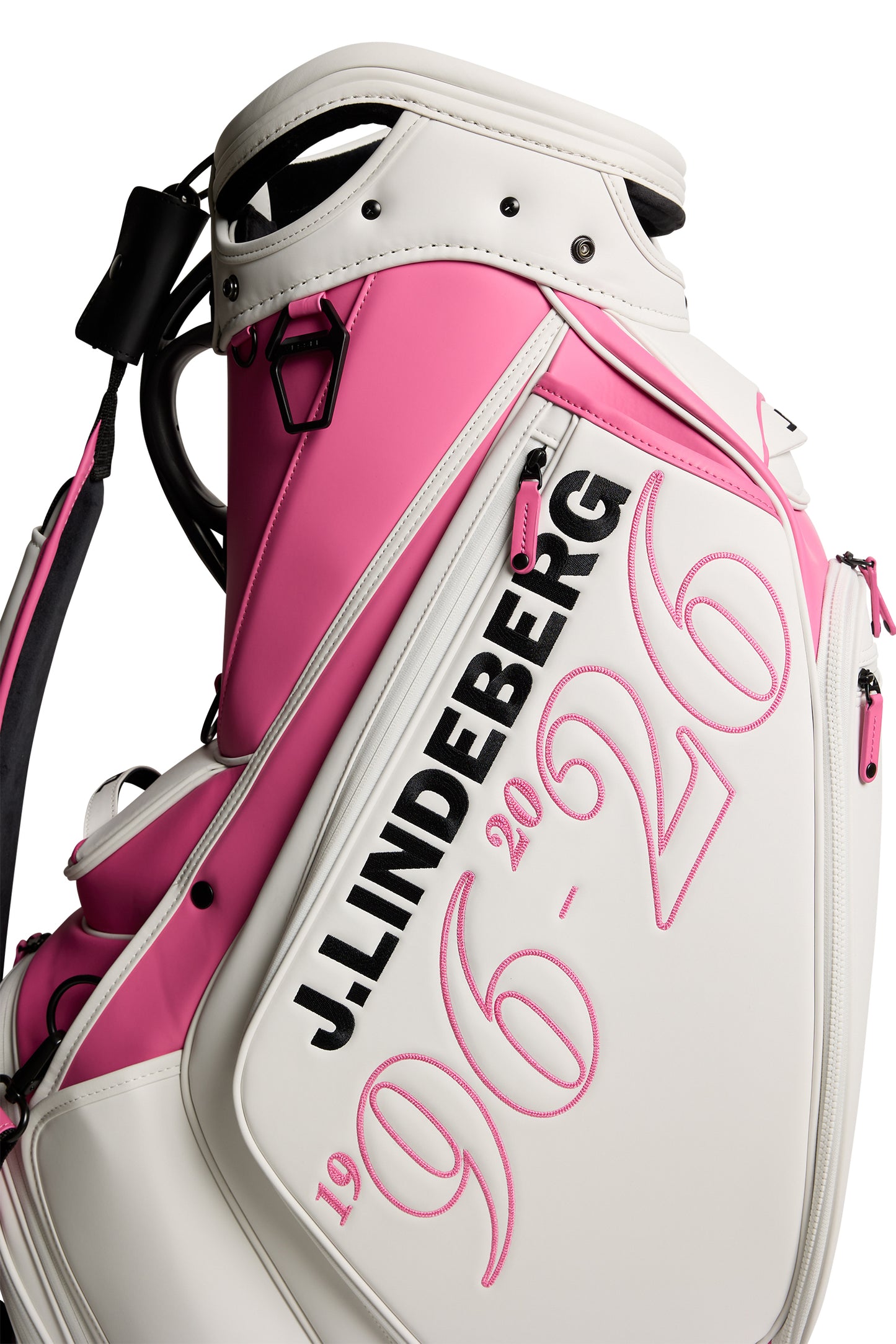 30Y Staff Bag in White by J.Lindeberg