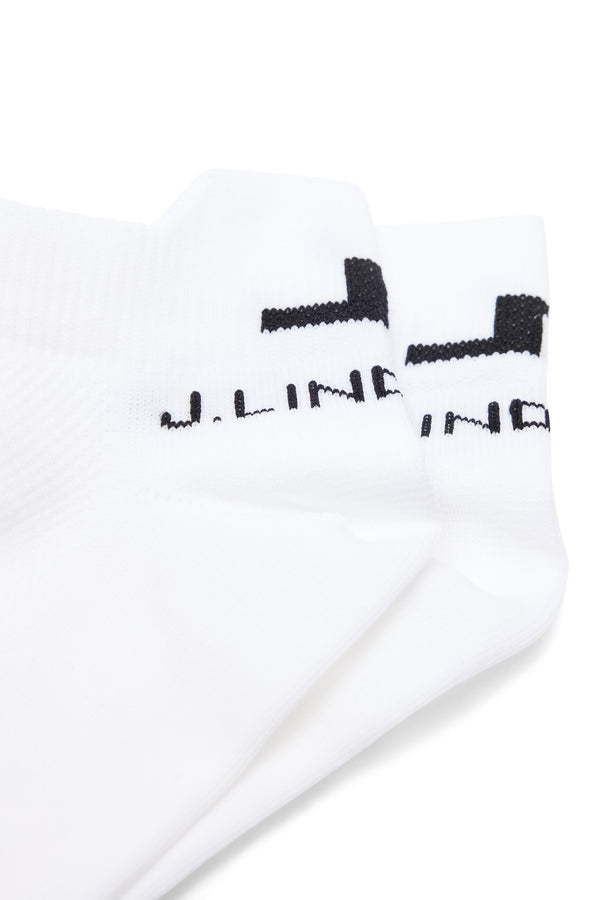 Spin Short Sock / White