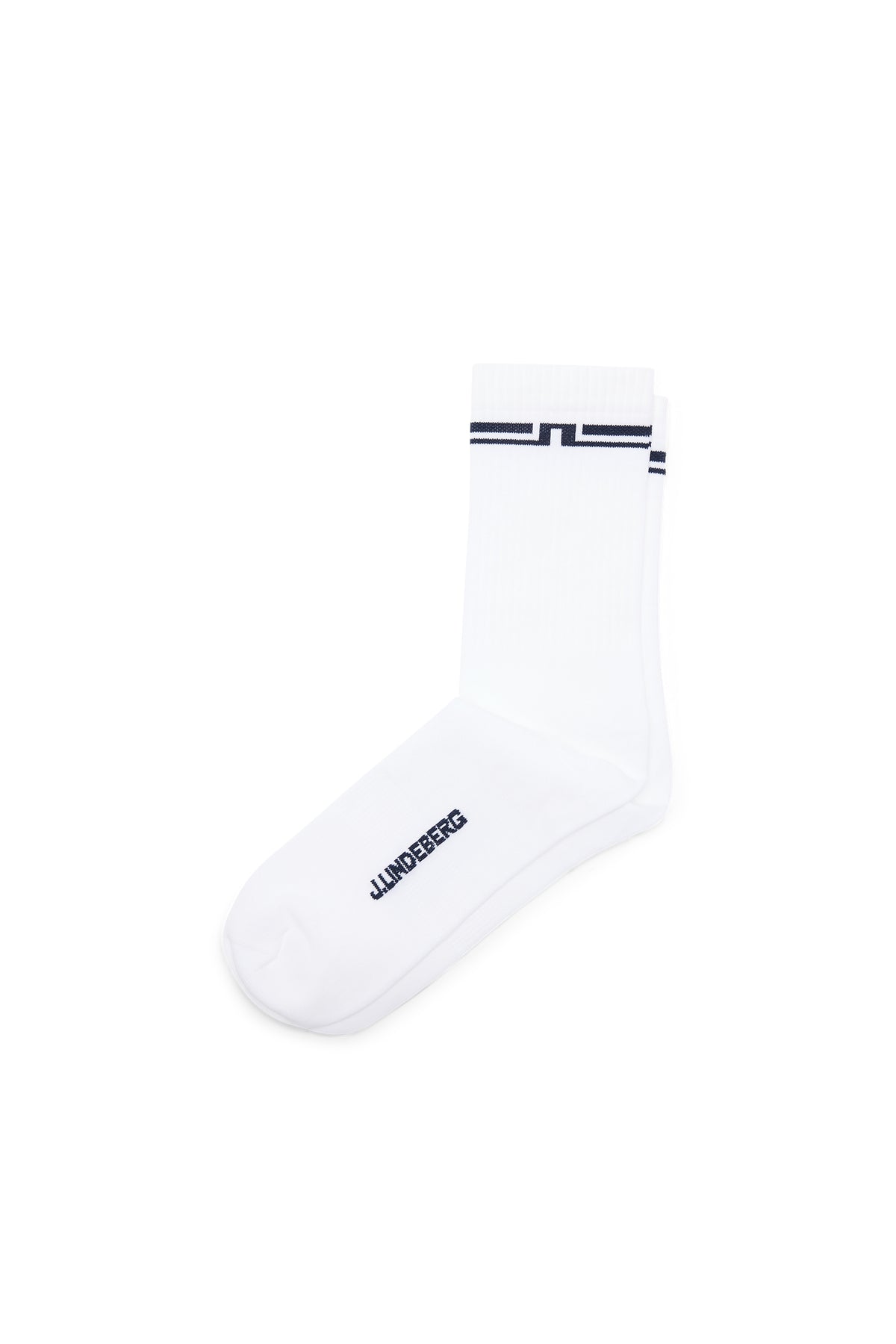 Stratton Golf Sock in White by J.Lindeberg