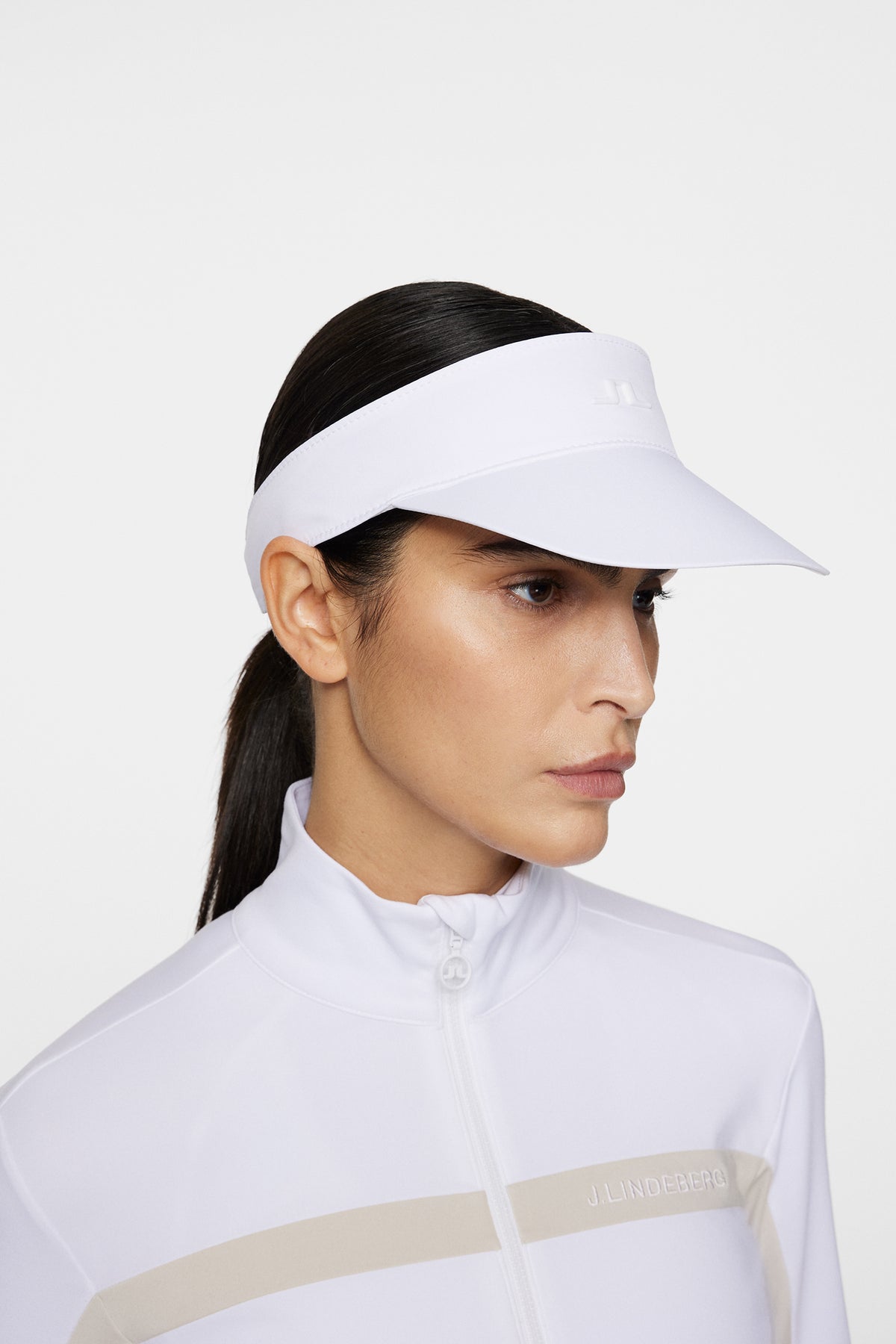 Kim Visor in White by J.Lindeberg