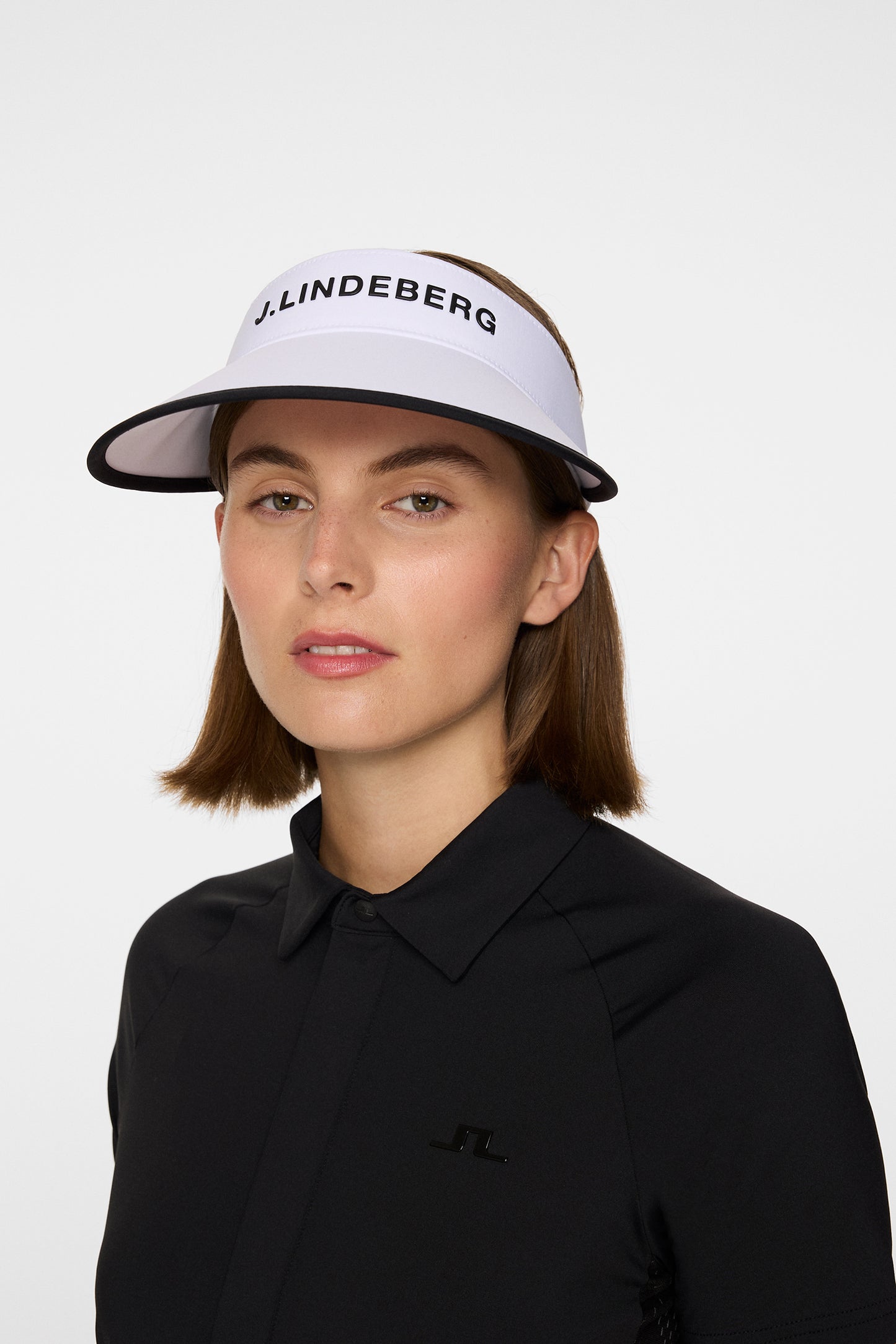 Alba Big Visor in White by J.Lindeberg