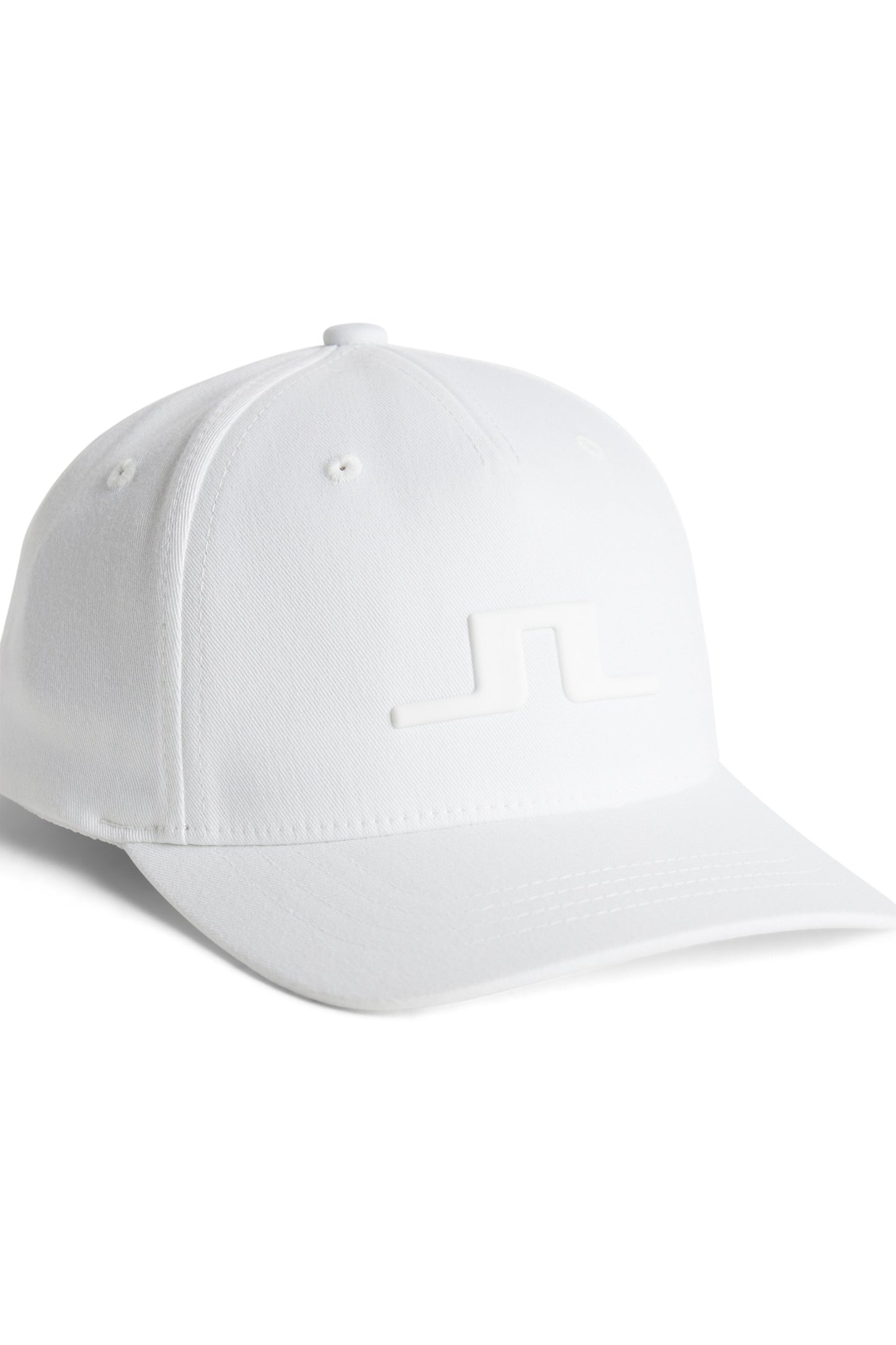 Heather Cap in White by J.Lindeberg