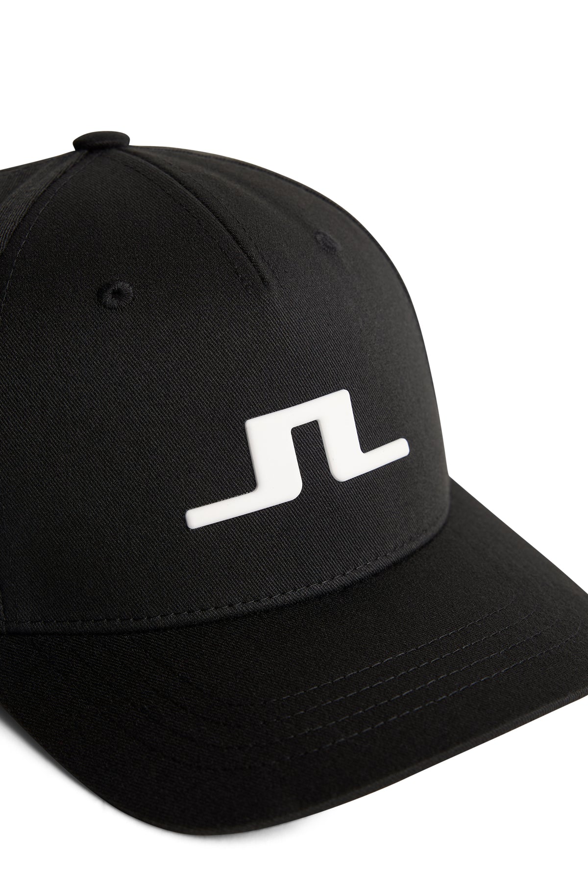 Heather Cap in Black by J.Lindeberg