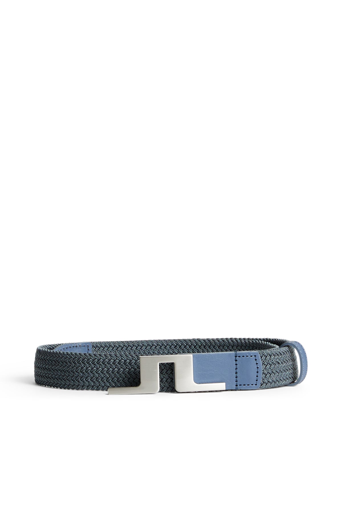 Lykke Braided Belt in Vintage Indigo by J.Lindeberg