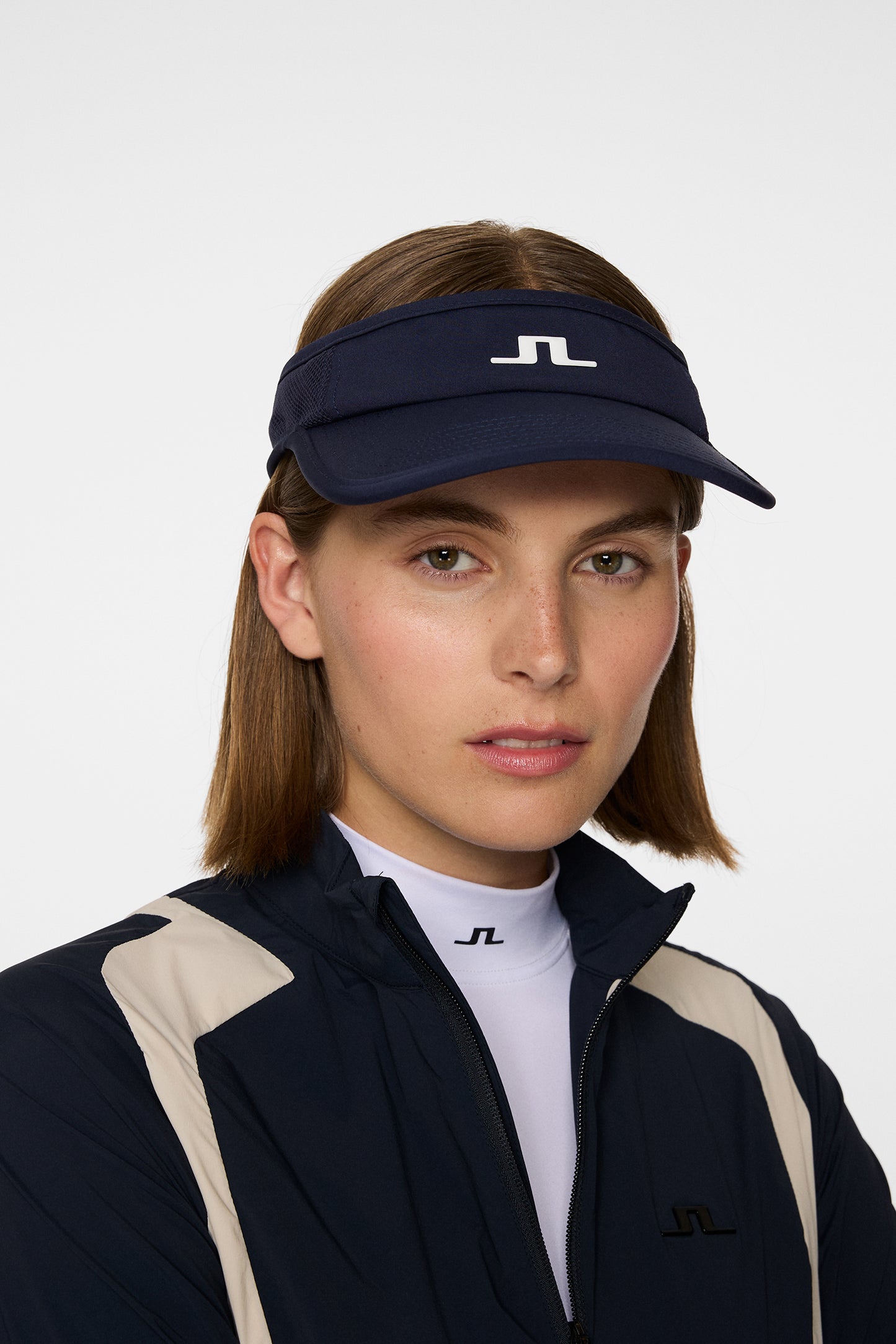 Attain Visor in JL Navy by J.Lindeberg