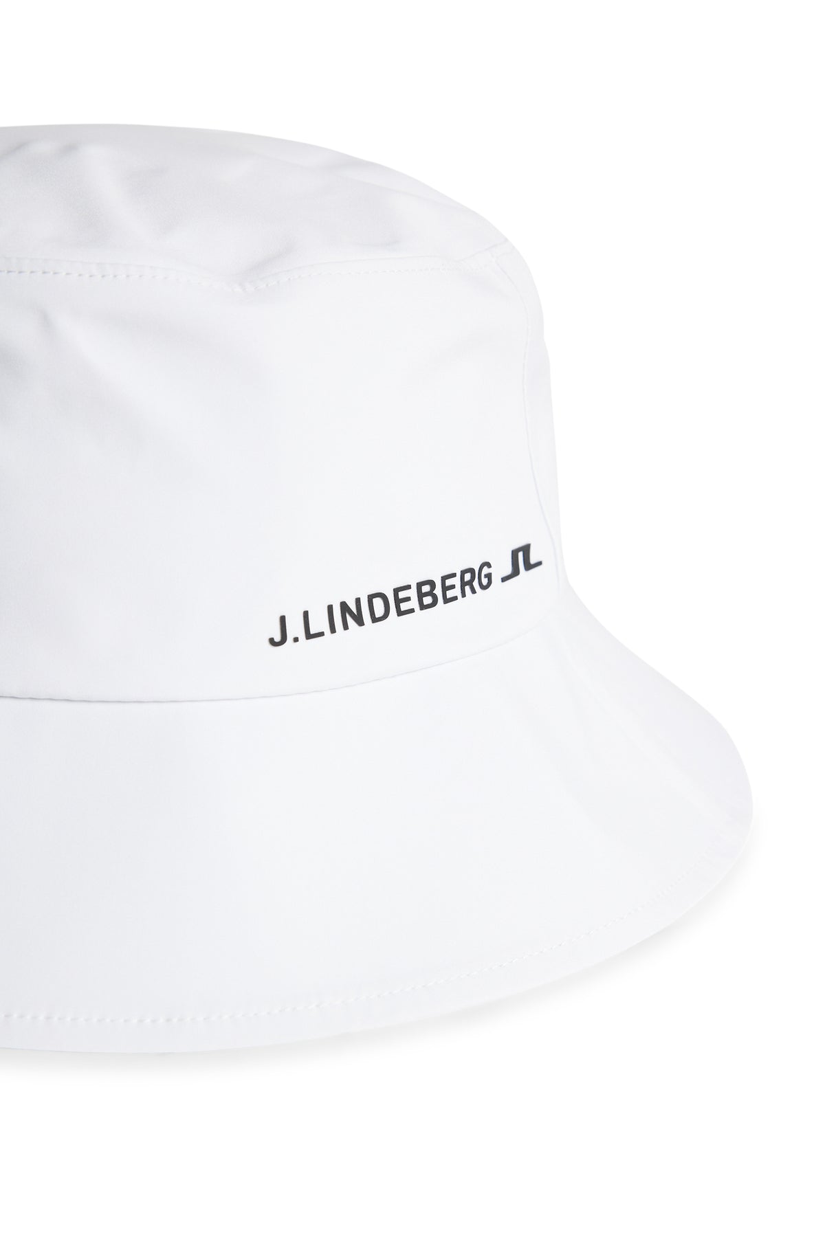 Sade Rain Bucket Hat in White by J.Lindeberg