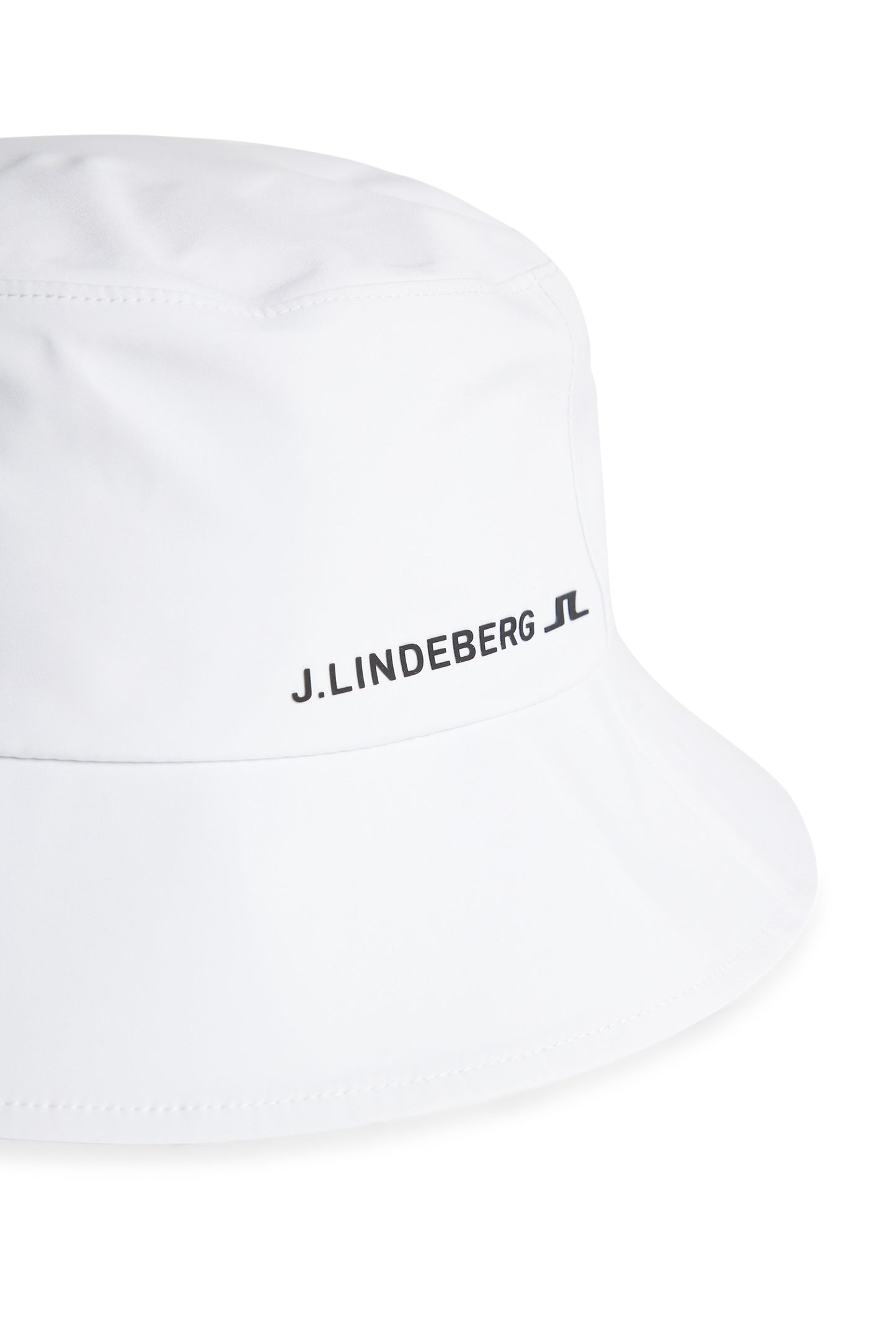 Sade Rain Bucket Hat in White by J.Lindeberg