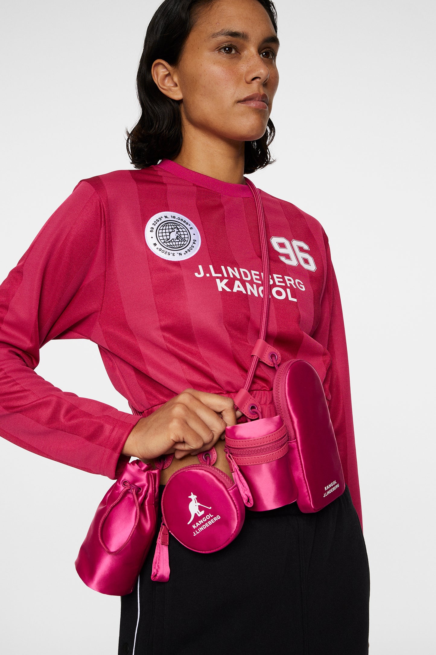 Mangy Modular Mini Bags in Vivacious by J.Lindeberg