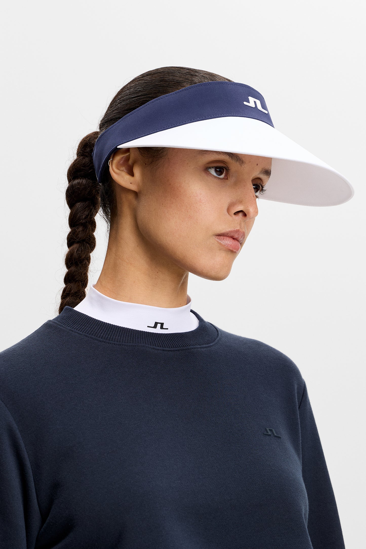 Ada Wide Visor in JL Navy by J.Lindeberg