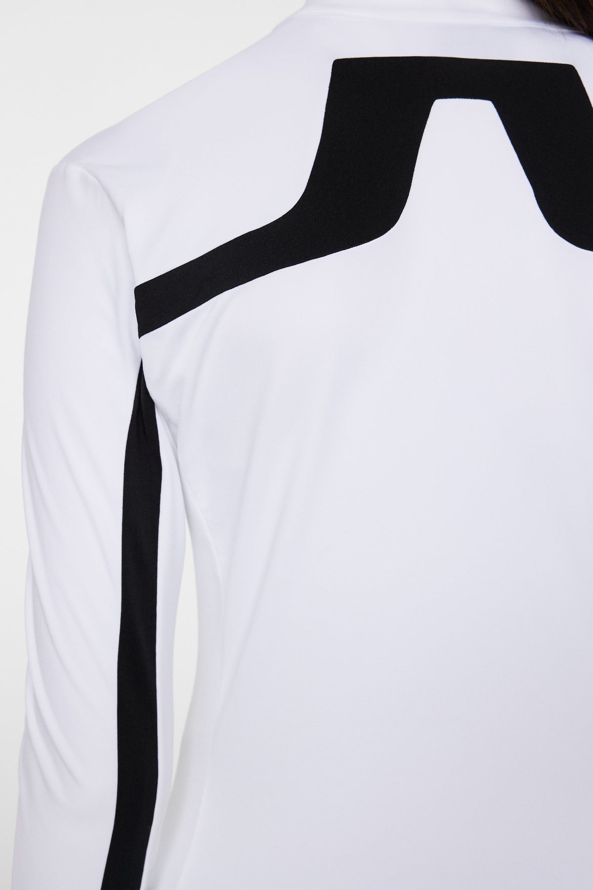 Janice Mid Layer in White by J.Lindeberg