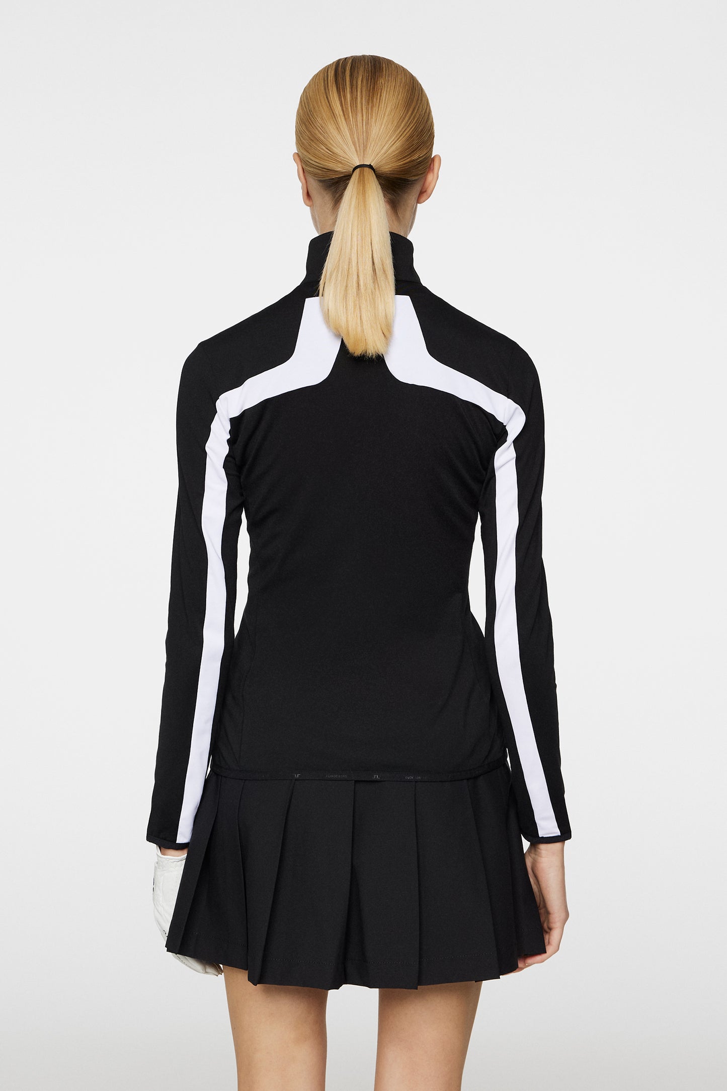 Janice Mid Layer in Black by J.Lindeberg