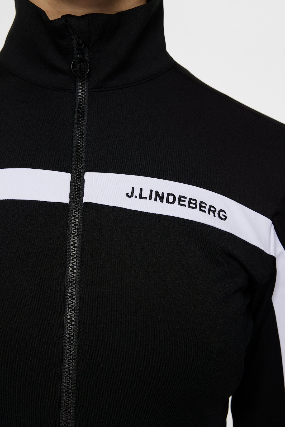 Janice Mid Layer in Black by J.Lindeberg