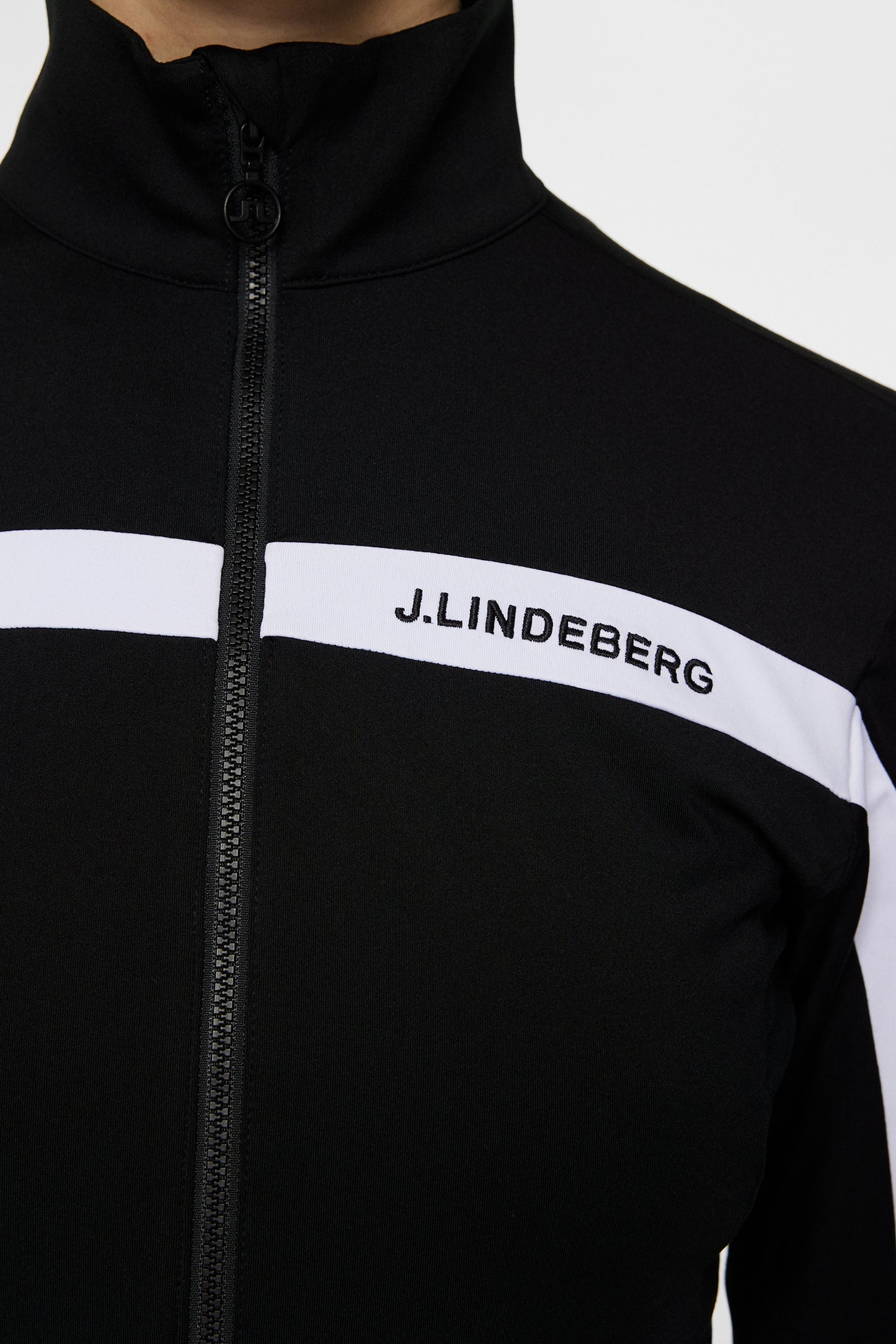 Janice Mid Layer in Black by J.Lindeberg