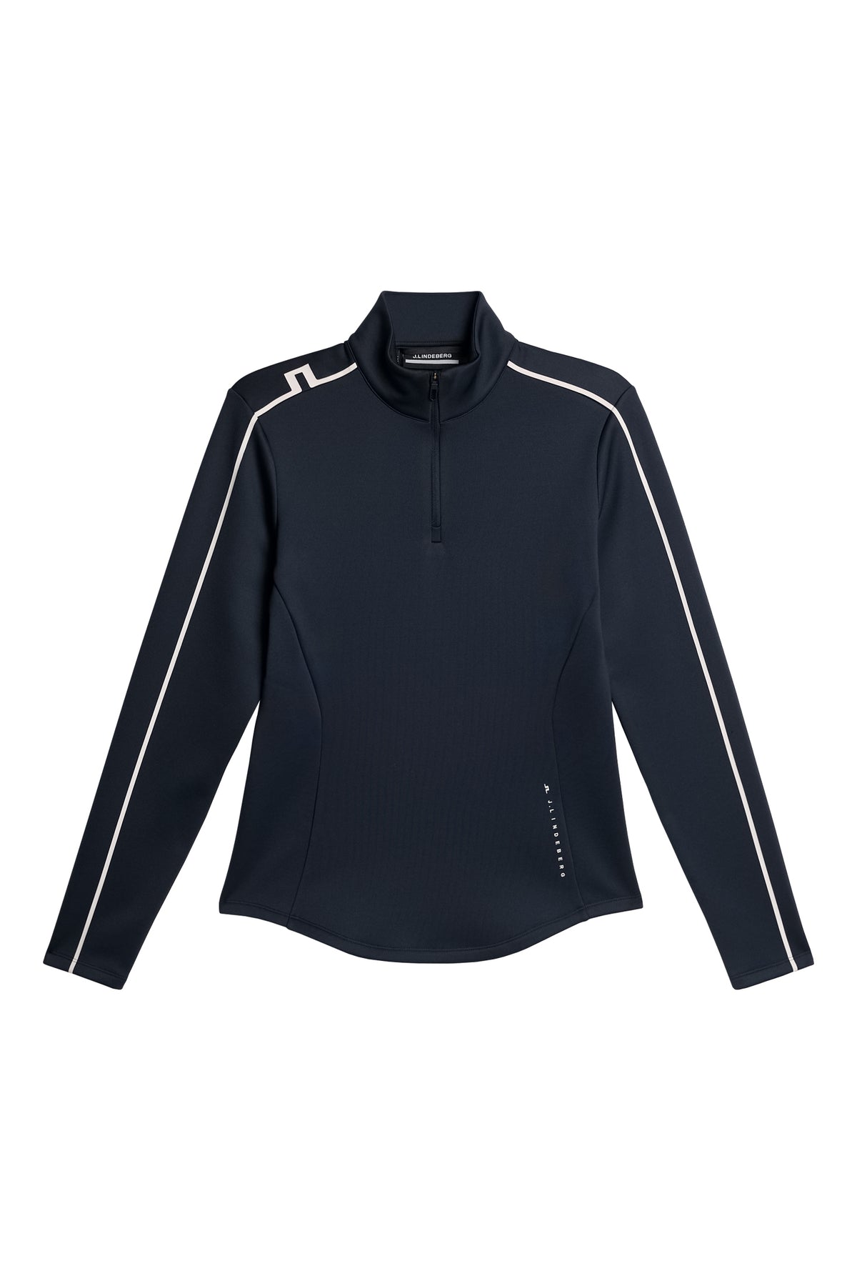 Nefe Quarter Zip Mid Layer in JL Navy by J.Lindeberg